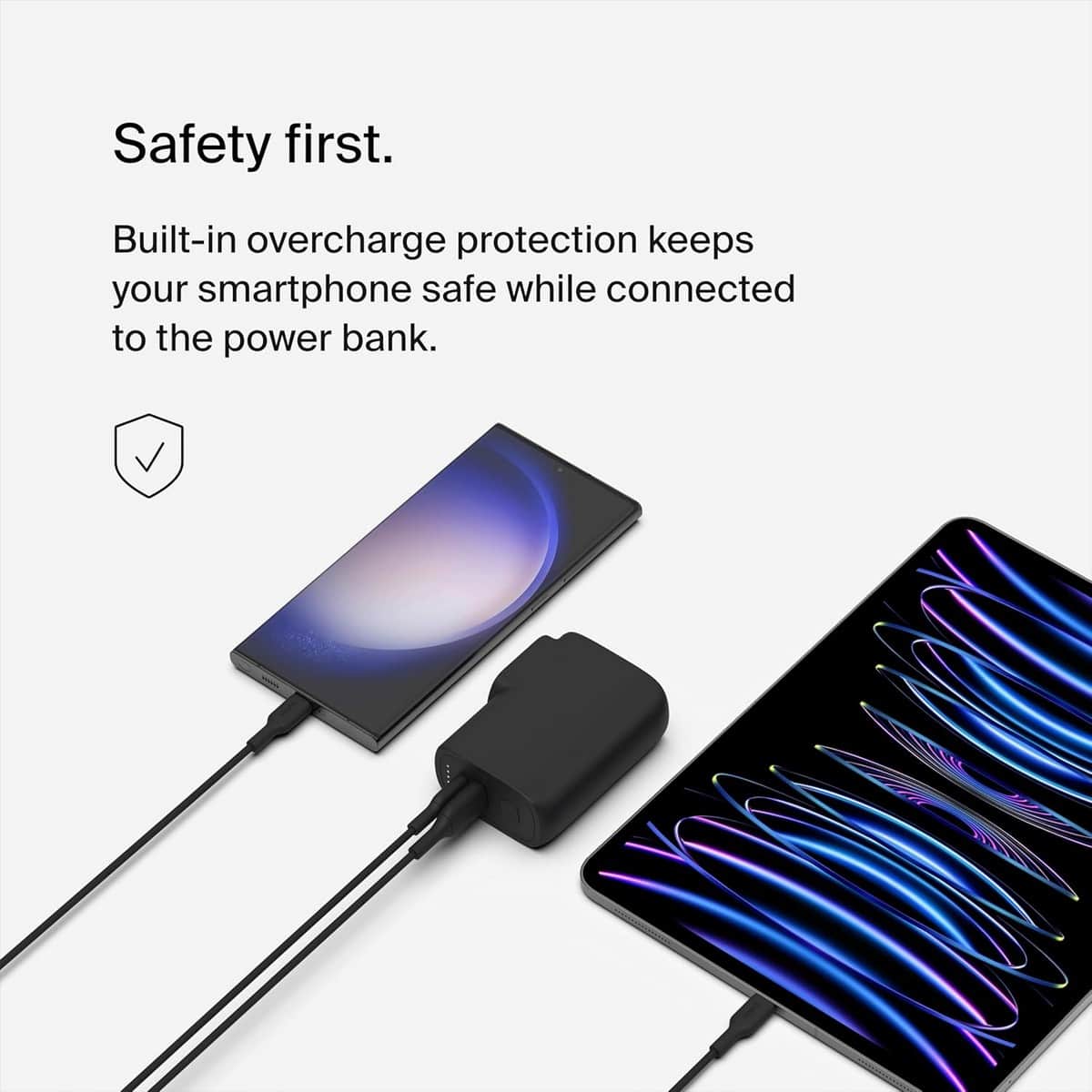 Belkin Hybrid AC 25W PPS Wall Charger & Power Bank 5000mAh Set