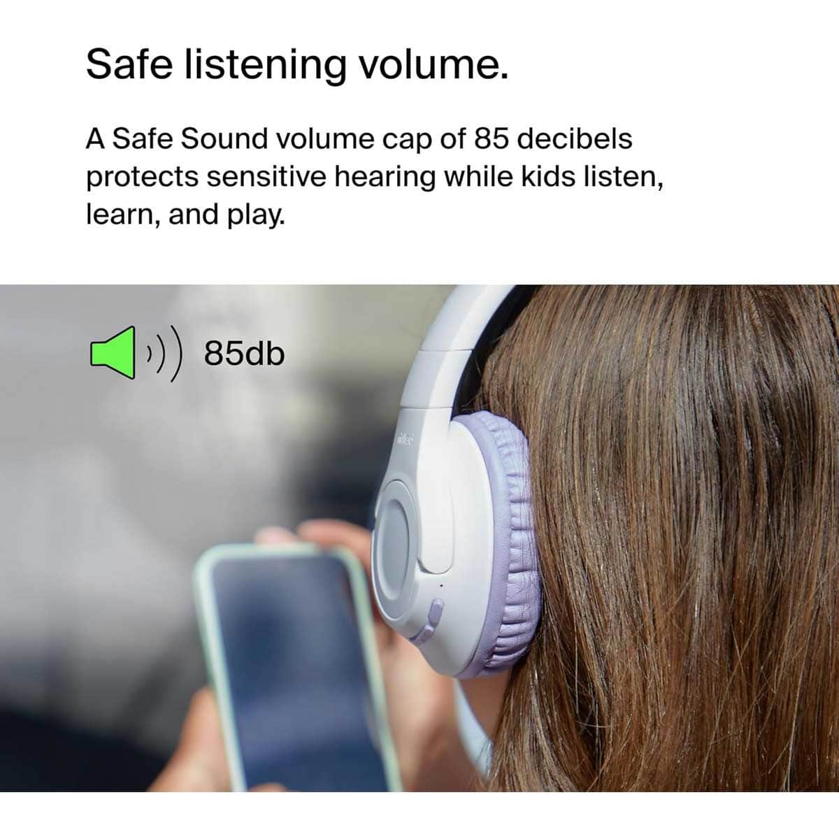 Belkin Soundform Inspire Wireless Over-Ear Kids Headphones