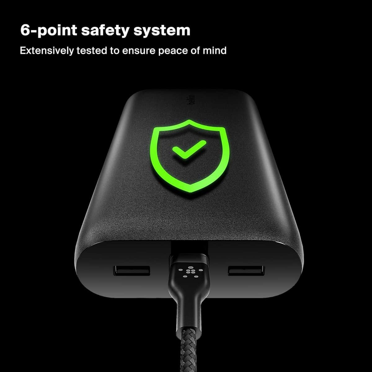بيلكن PD 32W باور بانك 26000mAh بـ 4 منافذ