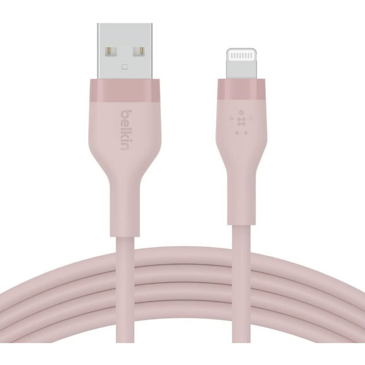 بيلكن كابل بوست تشارج USB-A إلى موصل لايتنينج وردي بطول 1 متر