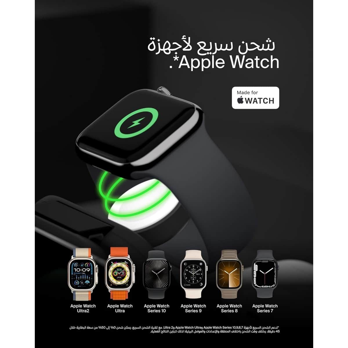 بيلكن طقم قاعدة شحن لاسلكية للسفر Qi2 بتصميم 3 في 1