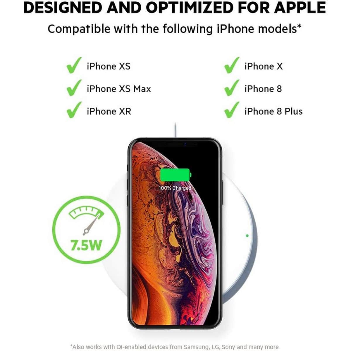 Belkin Qi 7.5W Wireless Charging Pad