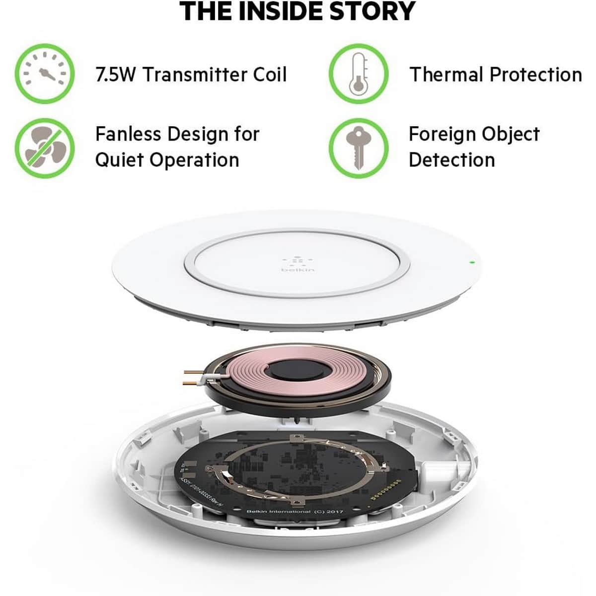 Belkin Qi 7.5W Wireless Charging Pad