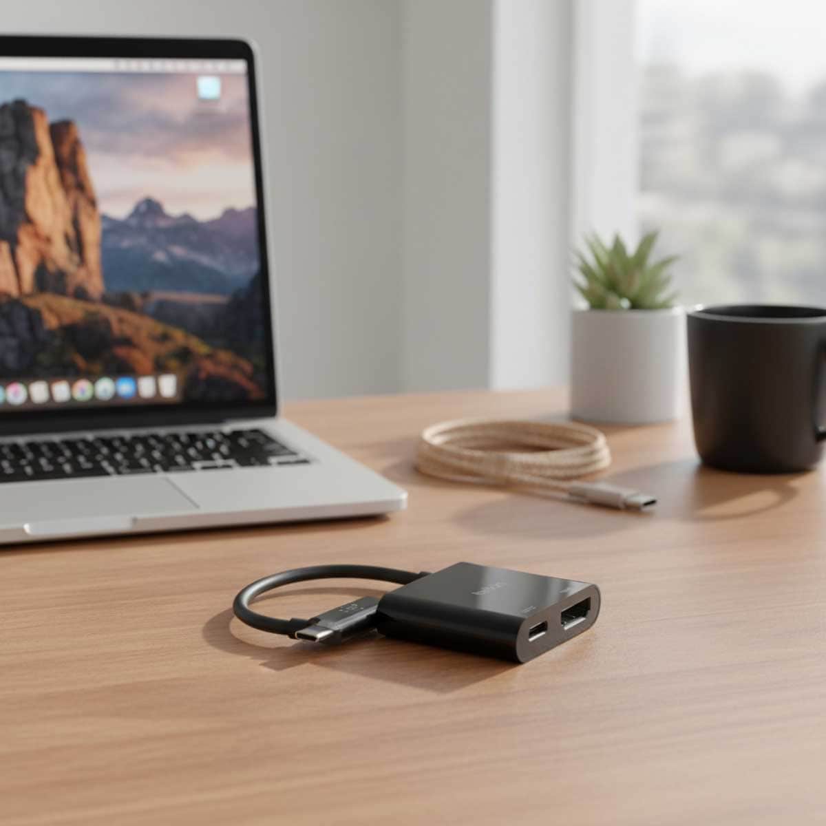 بيلكن محول USB-C إلى HDMI مع الشحن