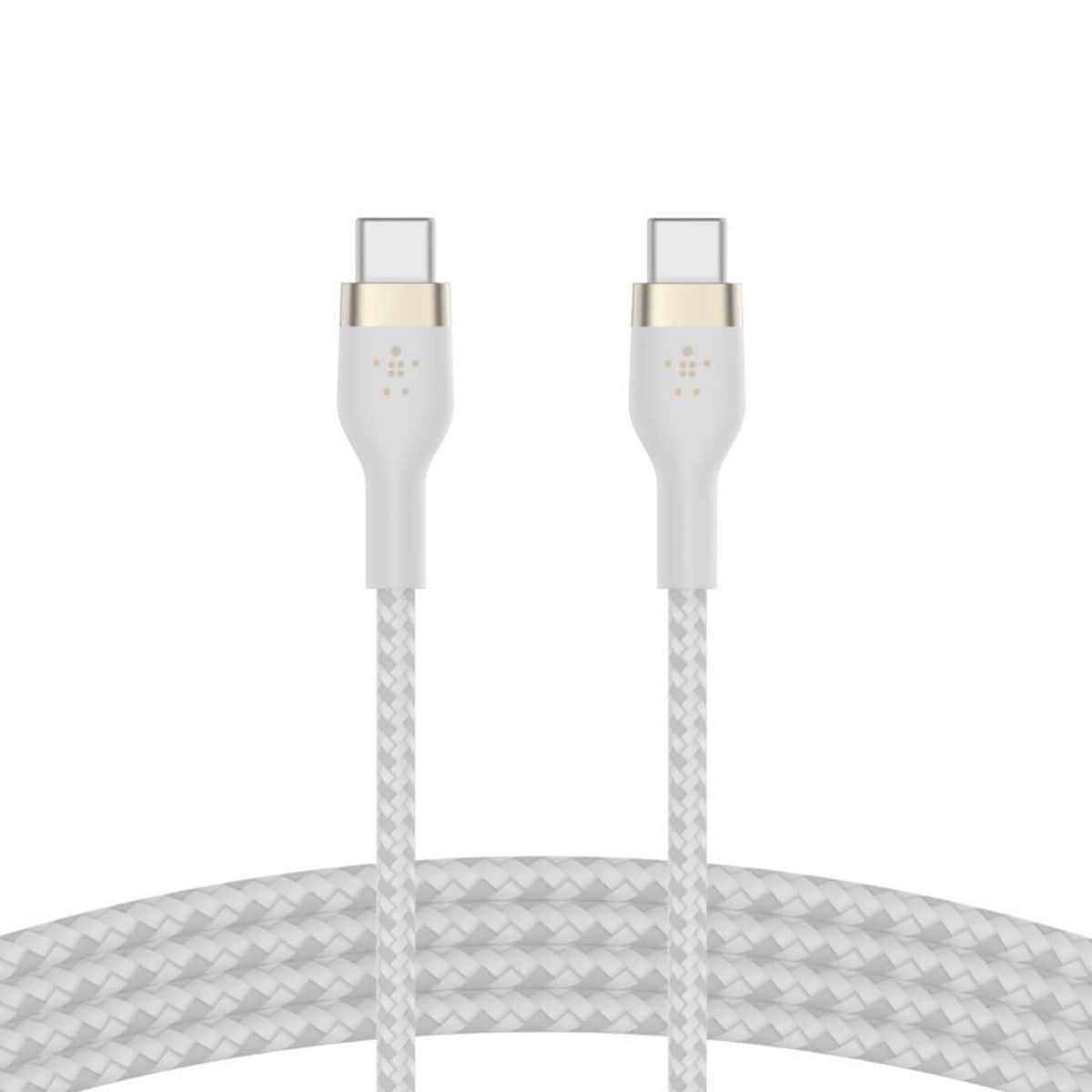 Belkin White 1m Boost Charge Pro Flex USB-C to USB-C Cable