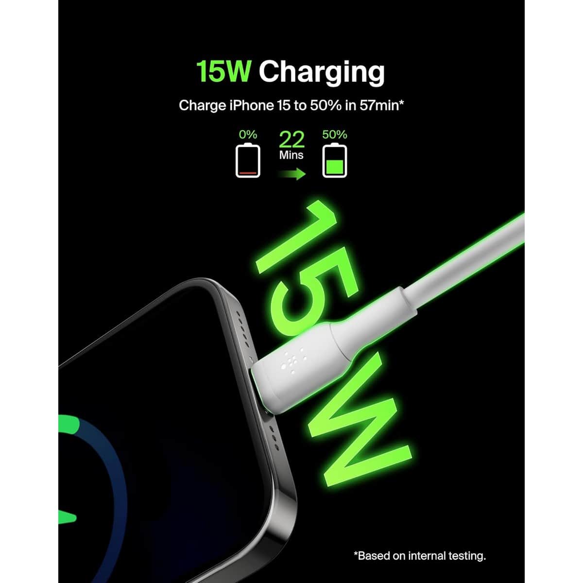 Belkin 1m Boost Charge USB-A to USB-C Cable