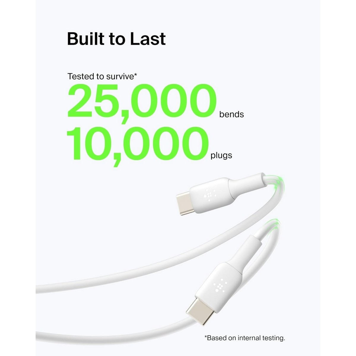 بيلكن كابل بوست تشارج USB-A إلى USB-C بطول 1 متر