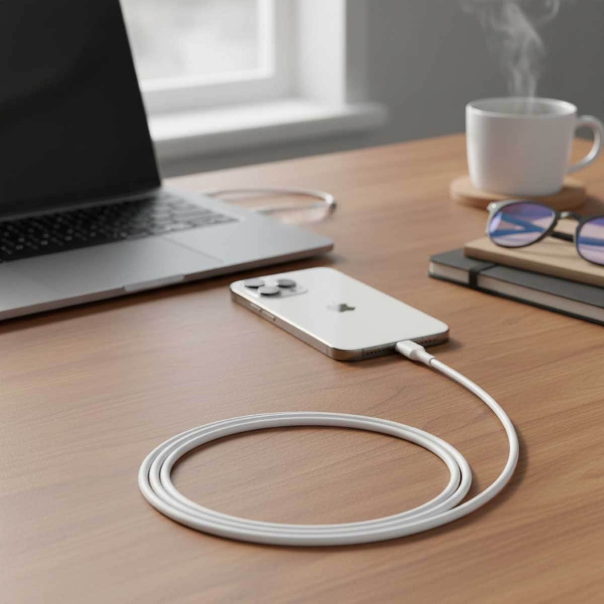 بيلكن كابل بوست تشارج USB-C إلى لايتنينج بطول 1 متر