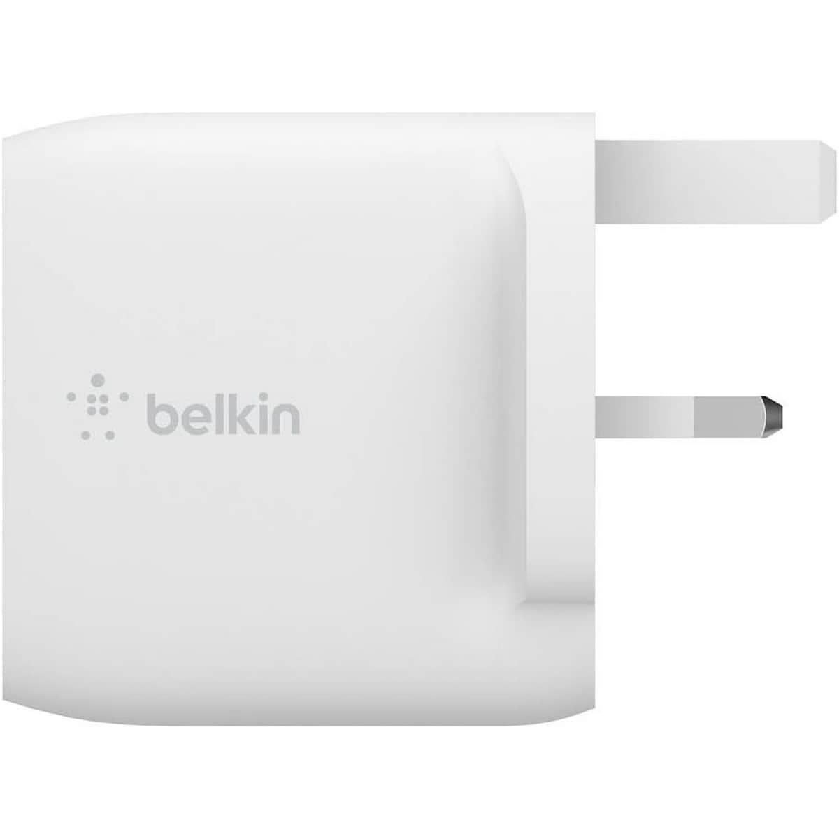 Belkin White Boost Charge 24W 2-Port USB-A Wall Charger