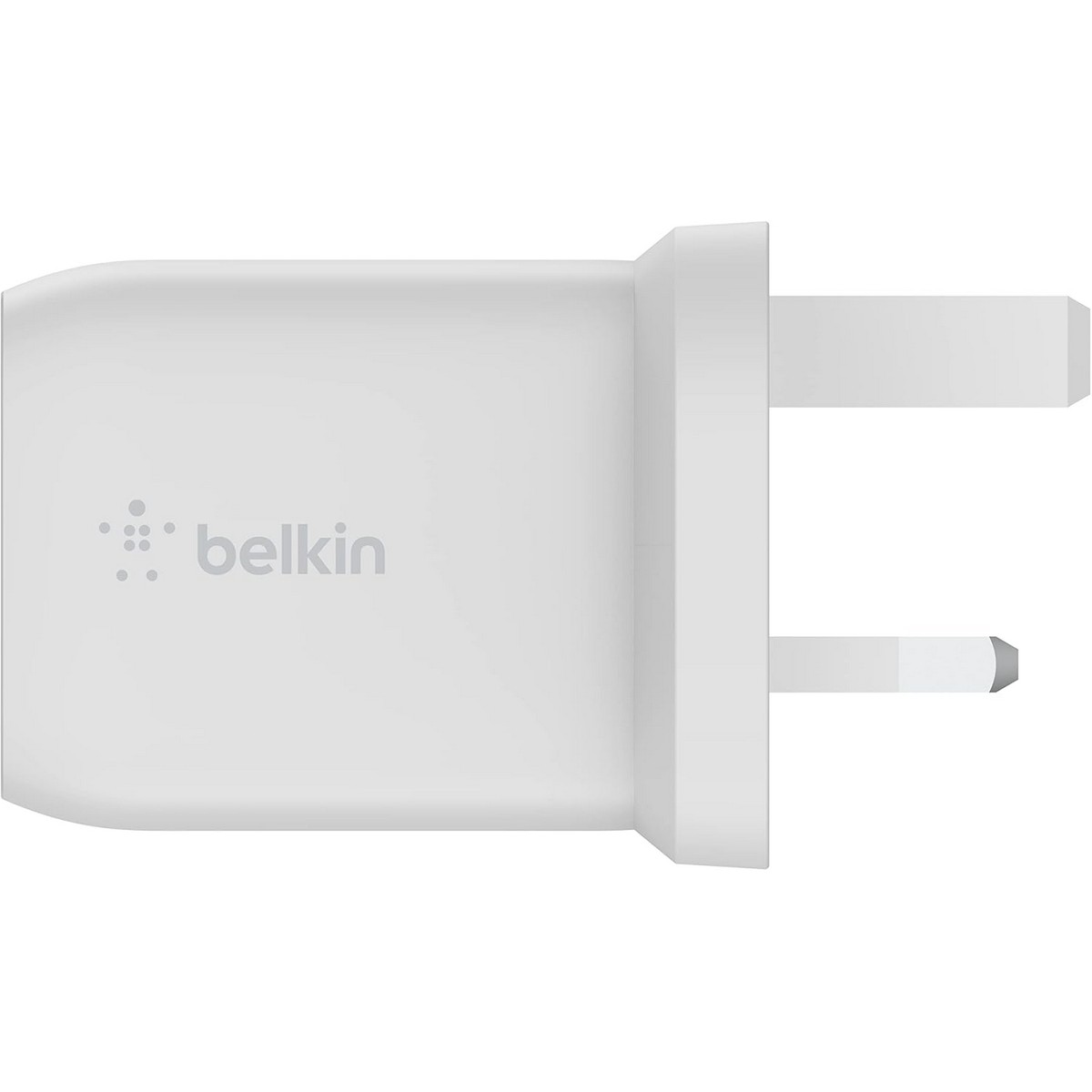 Belkin White Boost Charge GaN 65W 2-Port USB-C Wall Charger & 2m 5A USB-C to USB-C Cable Set