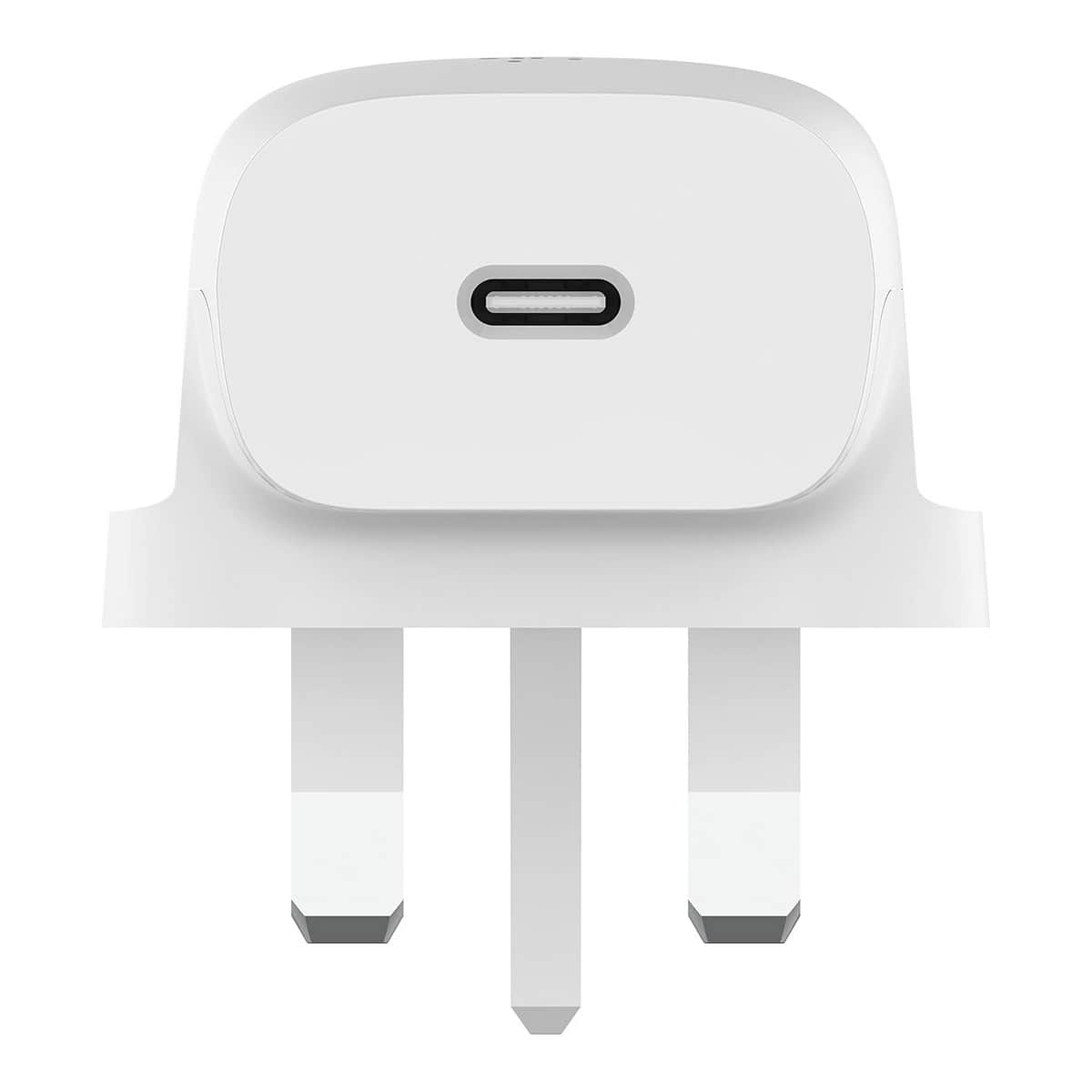 Belkin White Boost Charge PD 20W USB-C Wall Charger
