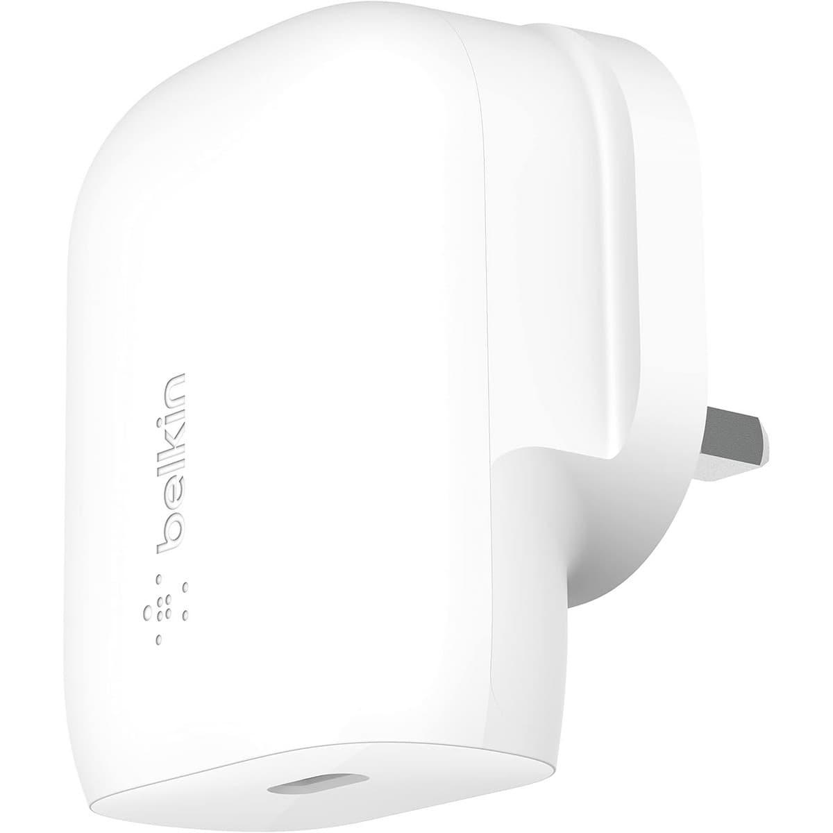 Belkin White Boost Charge PPS PD 3.0 30W USB-C Wall Charger