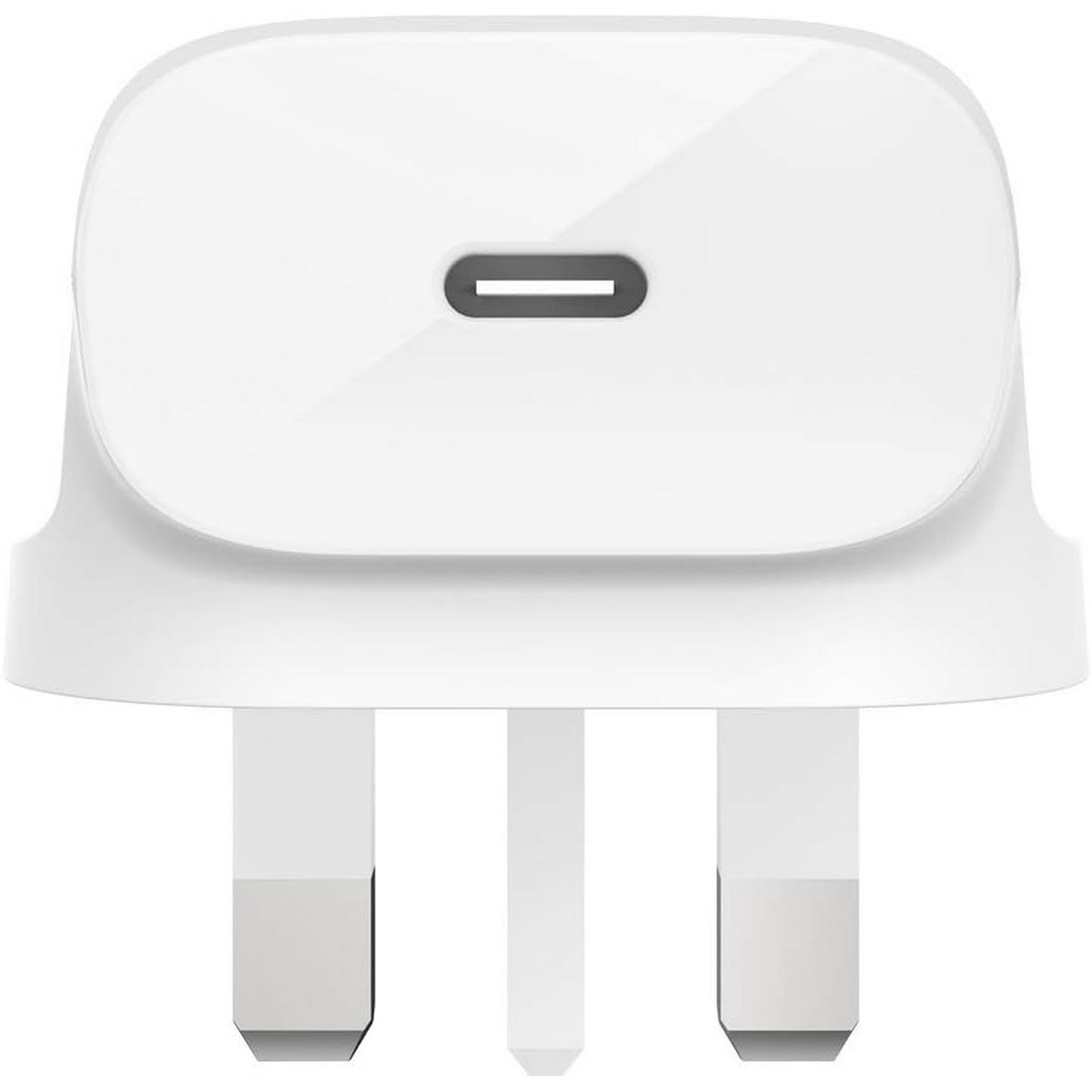 بيلكن أبيض بوست تشارجr PD 20W شاحن حائط USB-C مع طقم كابل Lightning