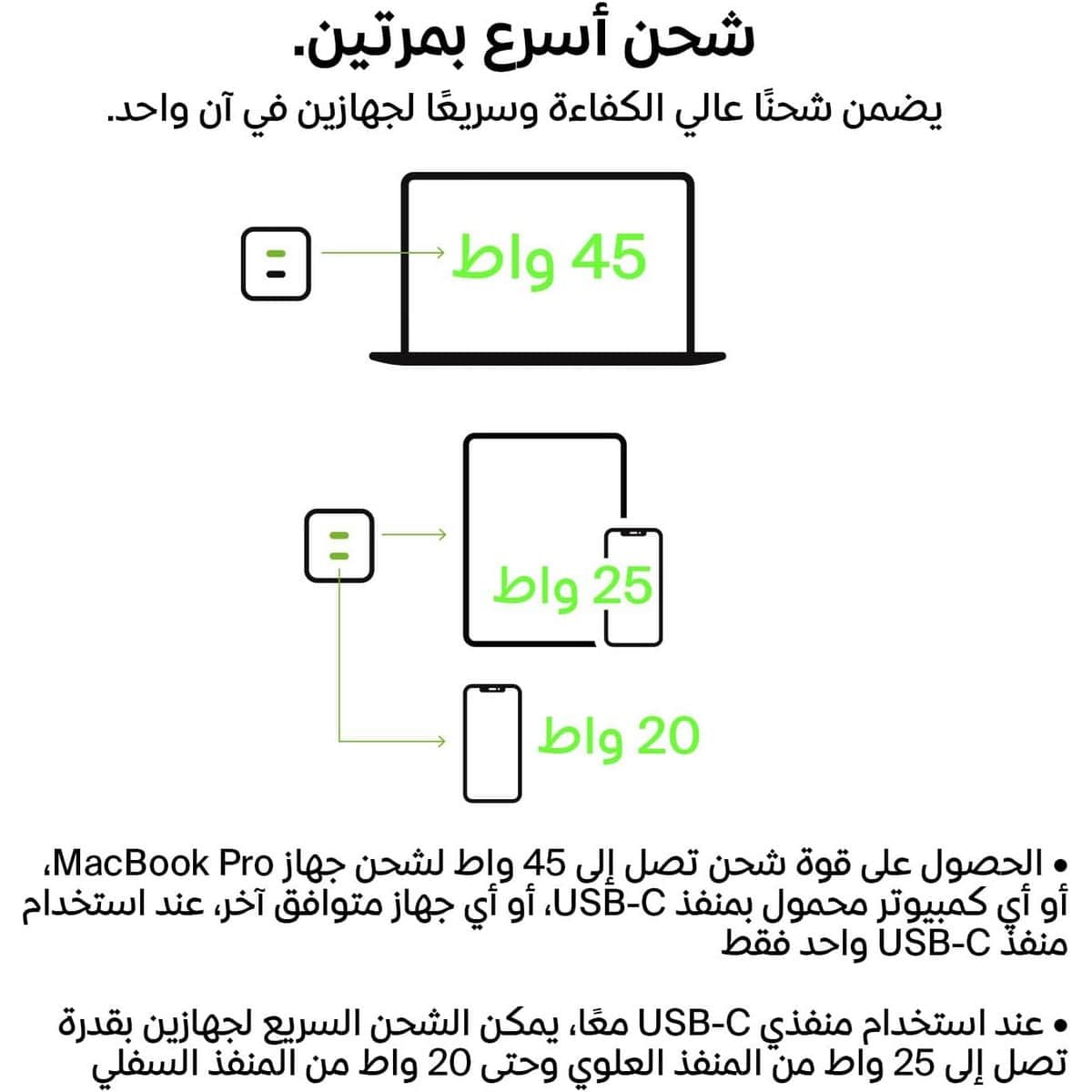 Belkin GaN PPS 45W 2-Port USB-C Wall Charger