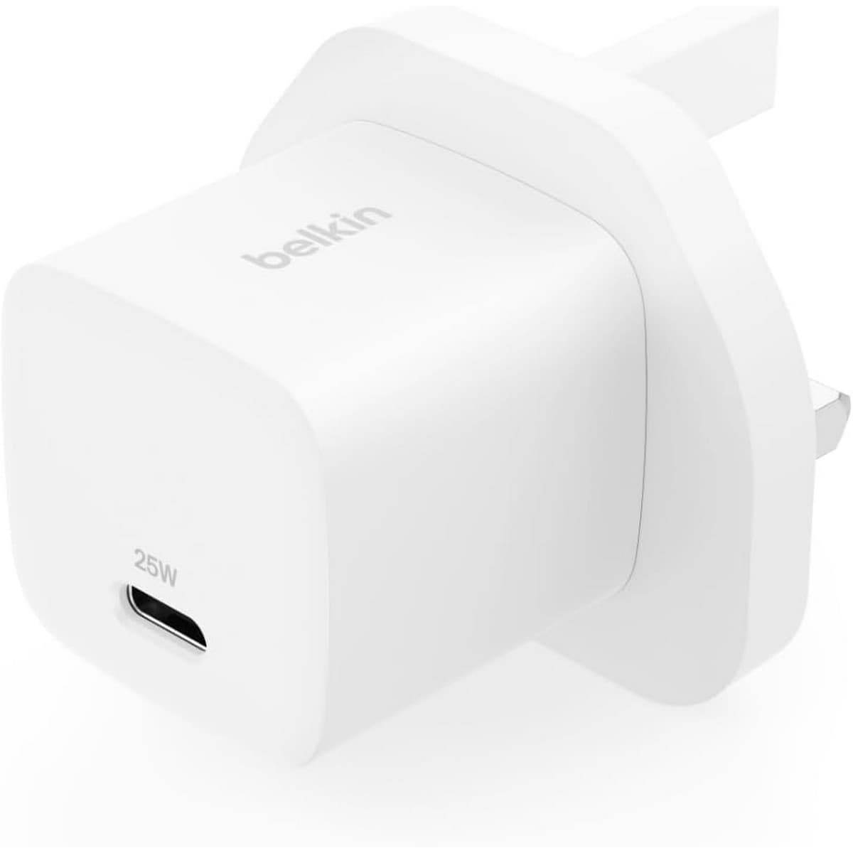 بيلكن شاحن حائط USB-C أبيض PPS بقدرة 25 واط