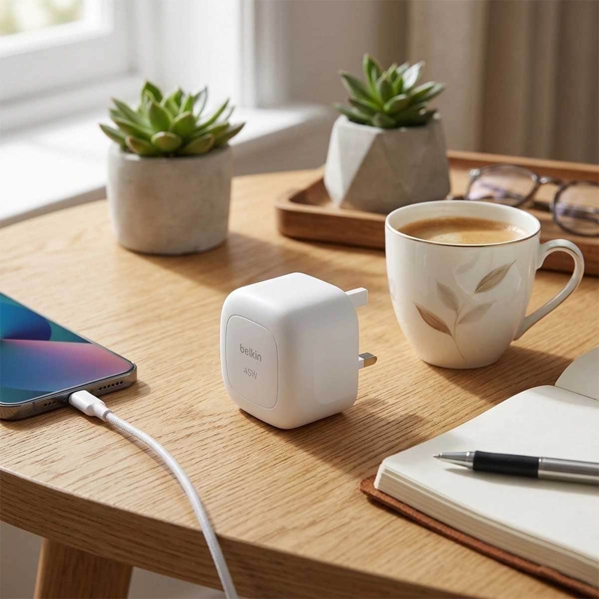 بيلكن شاحن حائط USB-C PPS بقدرة 45 واط