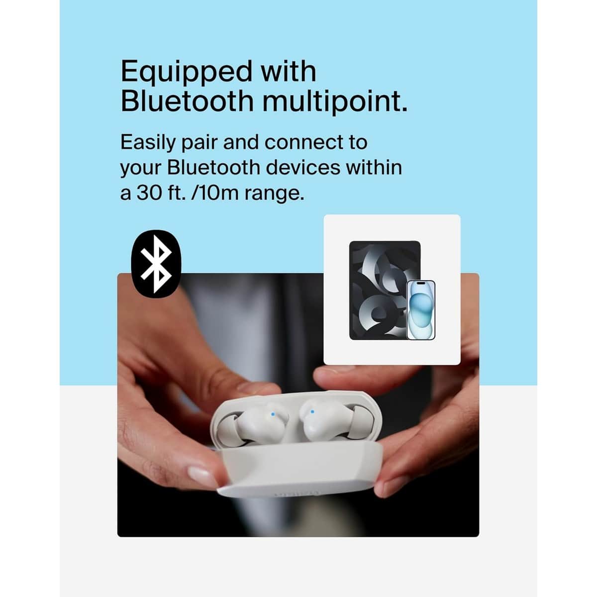بيلكن ساوندفورم ريثم سماعات أذن لاسلكية بالكامل