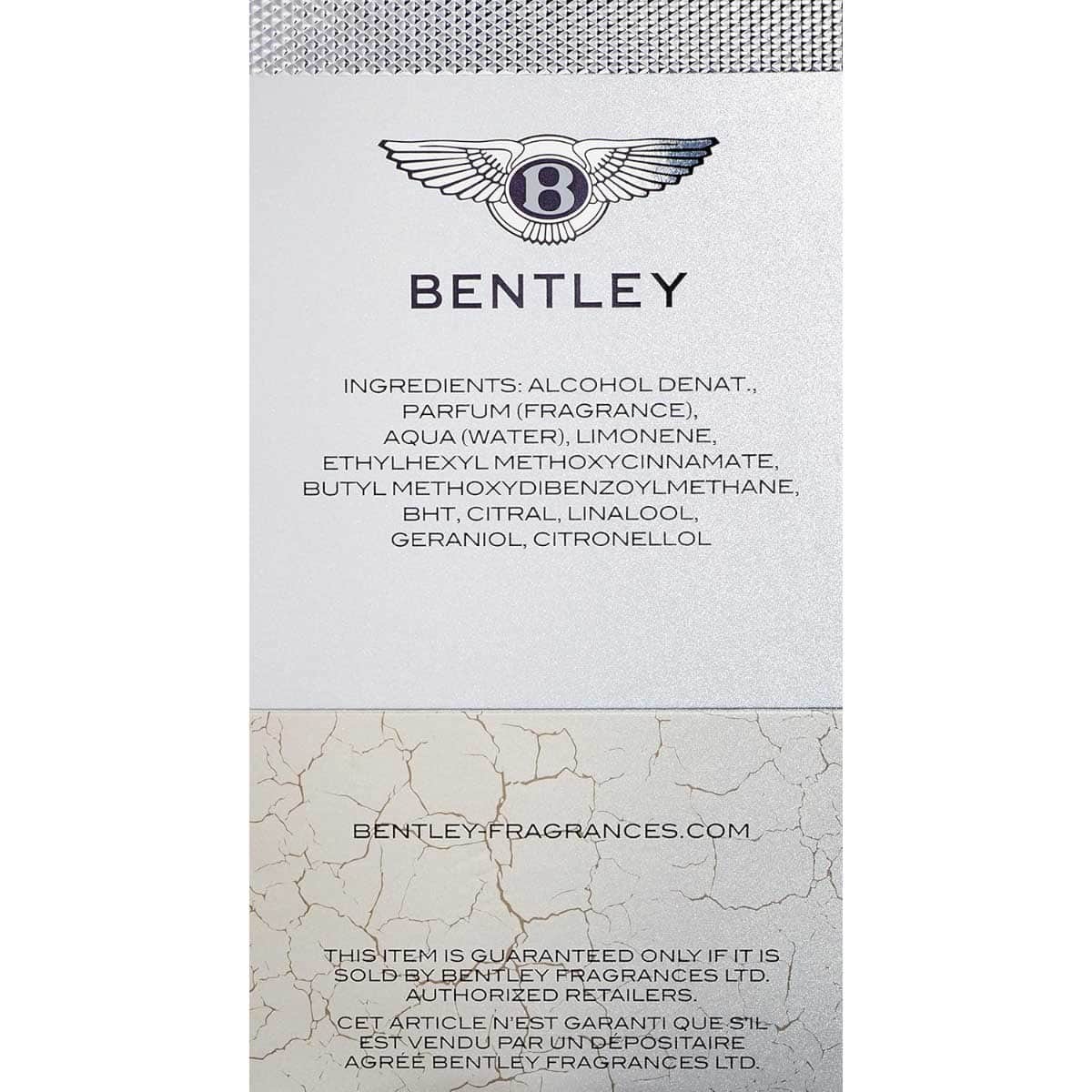 Bentley Infinite Rush Eau De Toilette for Men