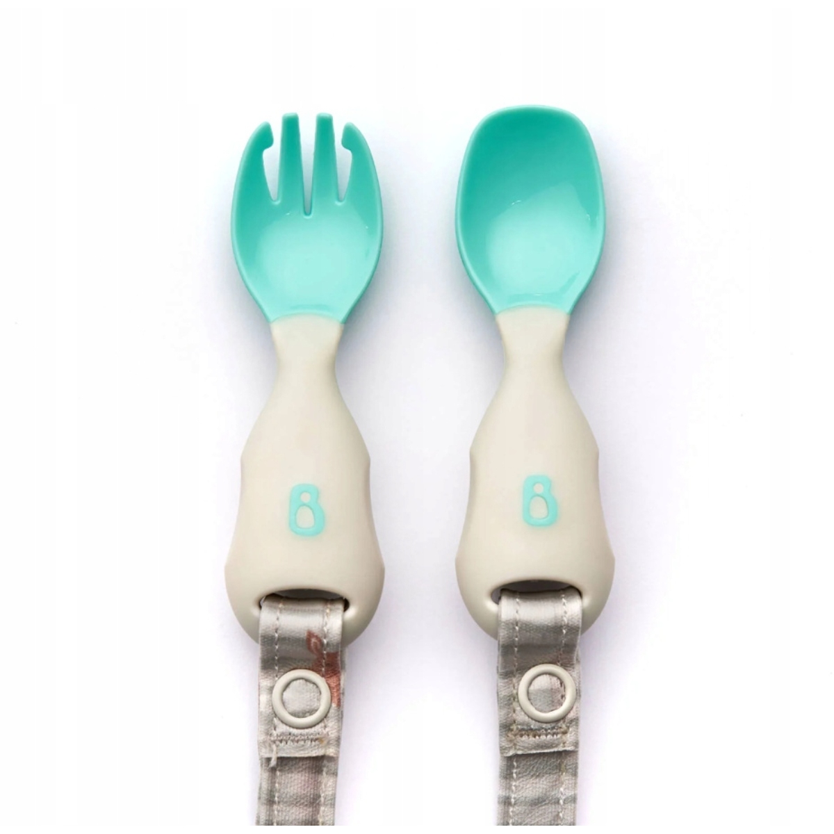 Bibado Coverall Bib & Attachable Handi Cutlery Set Unisex, 0-2 Years