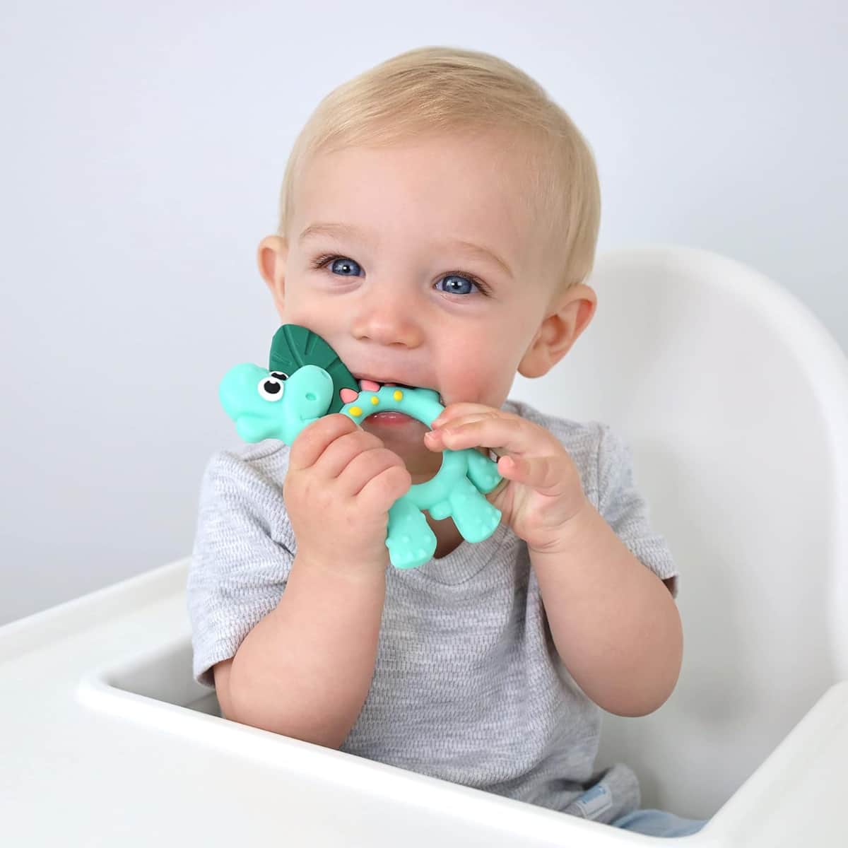 Bibado Dawn the Dinosaur Teether Unisex, 0-2 Years