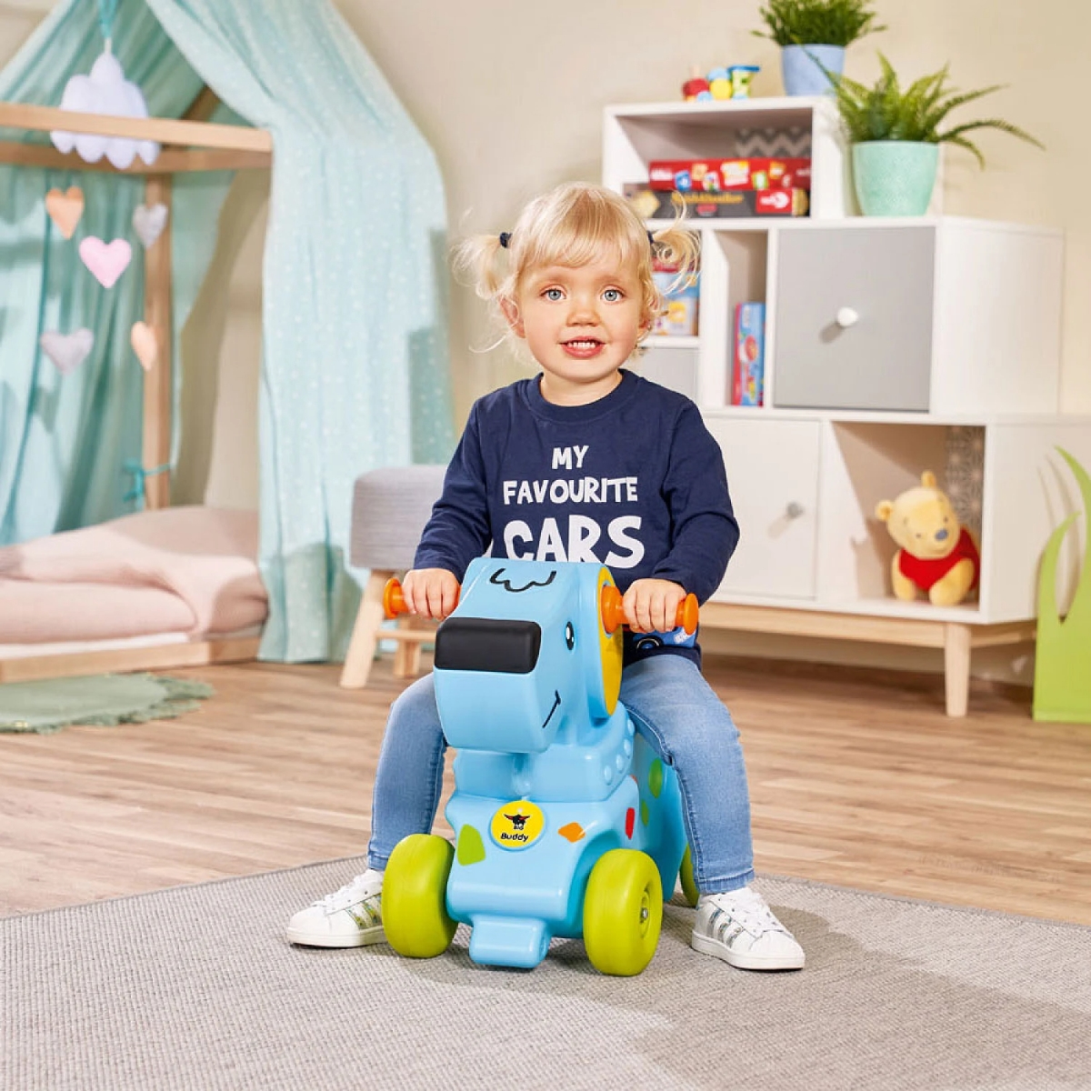 BIG Buddy Balance Bike Ride-on Toy Toddler, 0-2 Years