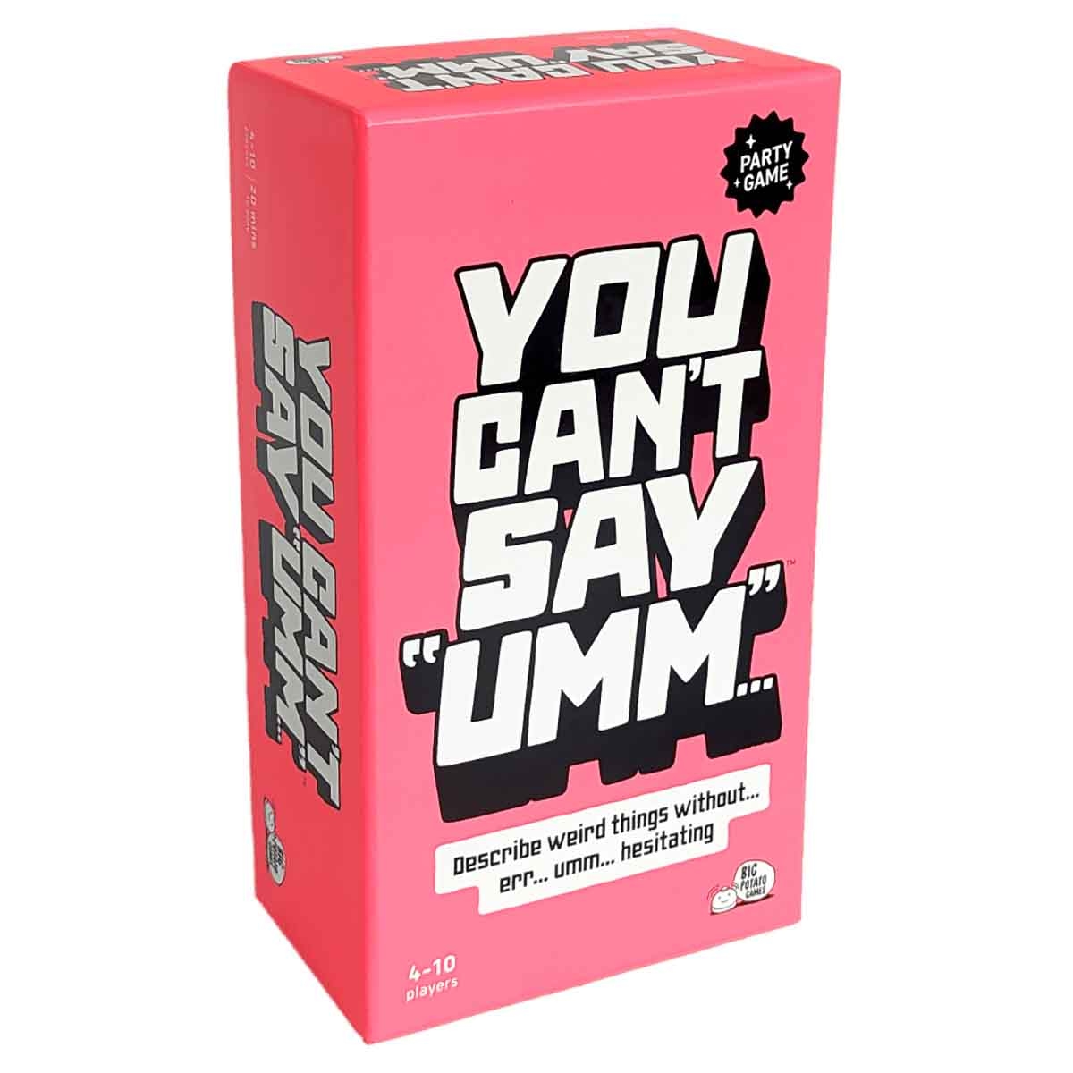 Big Potato You Can't Say Umm Board Game Unisex, 11-12 Years