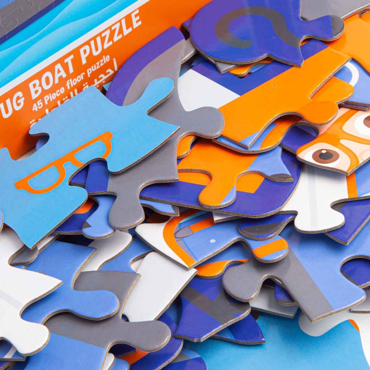 بليبي مجموعة أحاجي تهجئة الكلمات الأولى للجنسين، عمر 3-4 سنوات