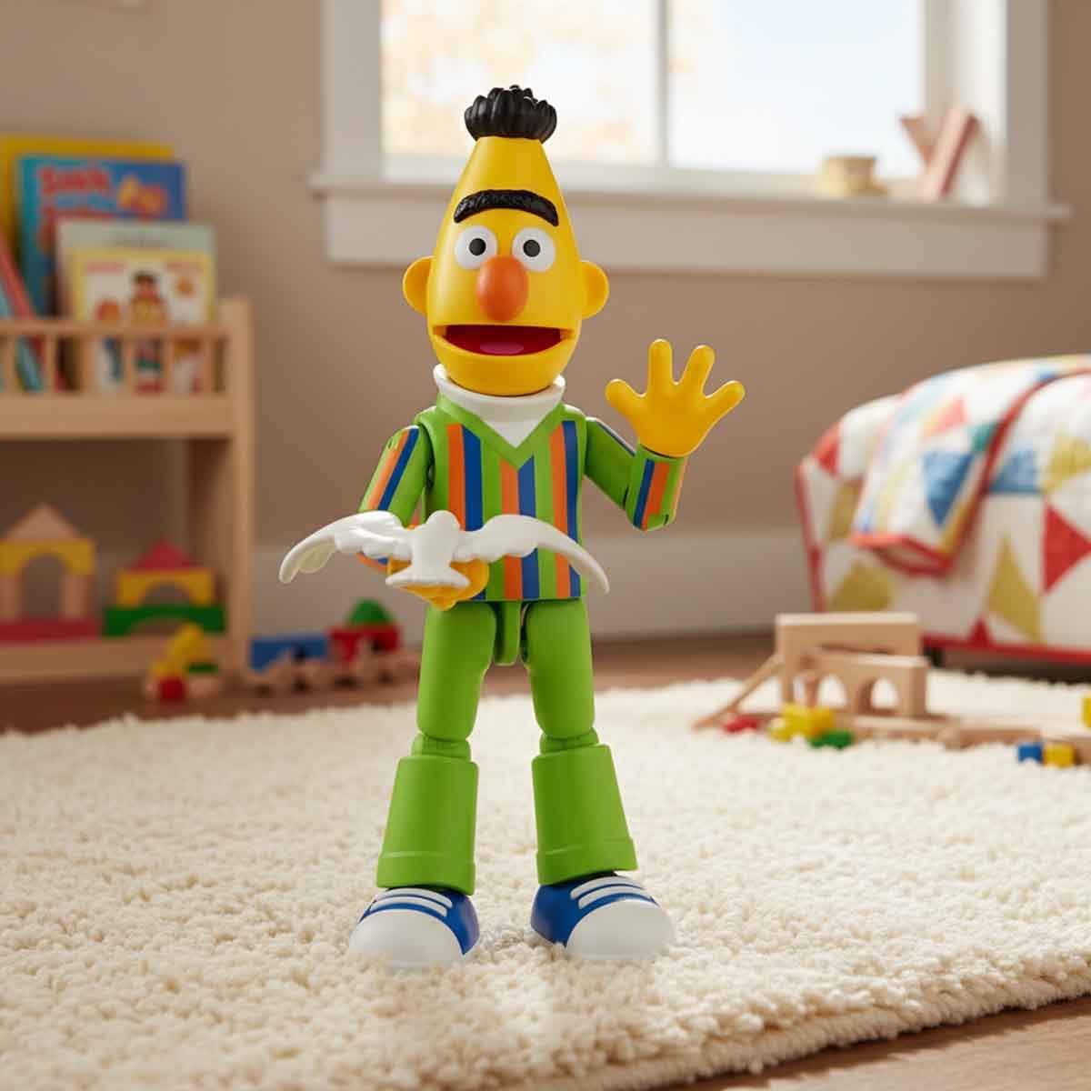 Blokees Sesame Street Precool 06 Bert Action Figure Model Kit Unisex, 3-4 Years