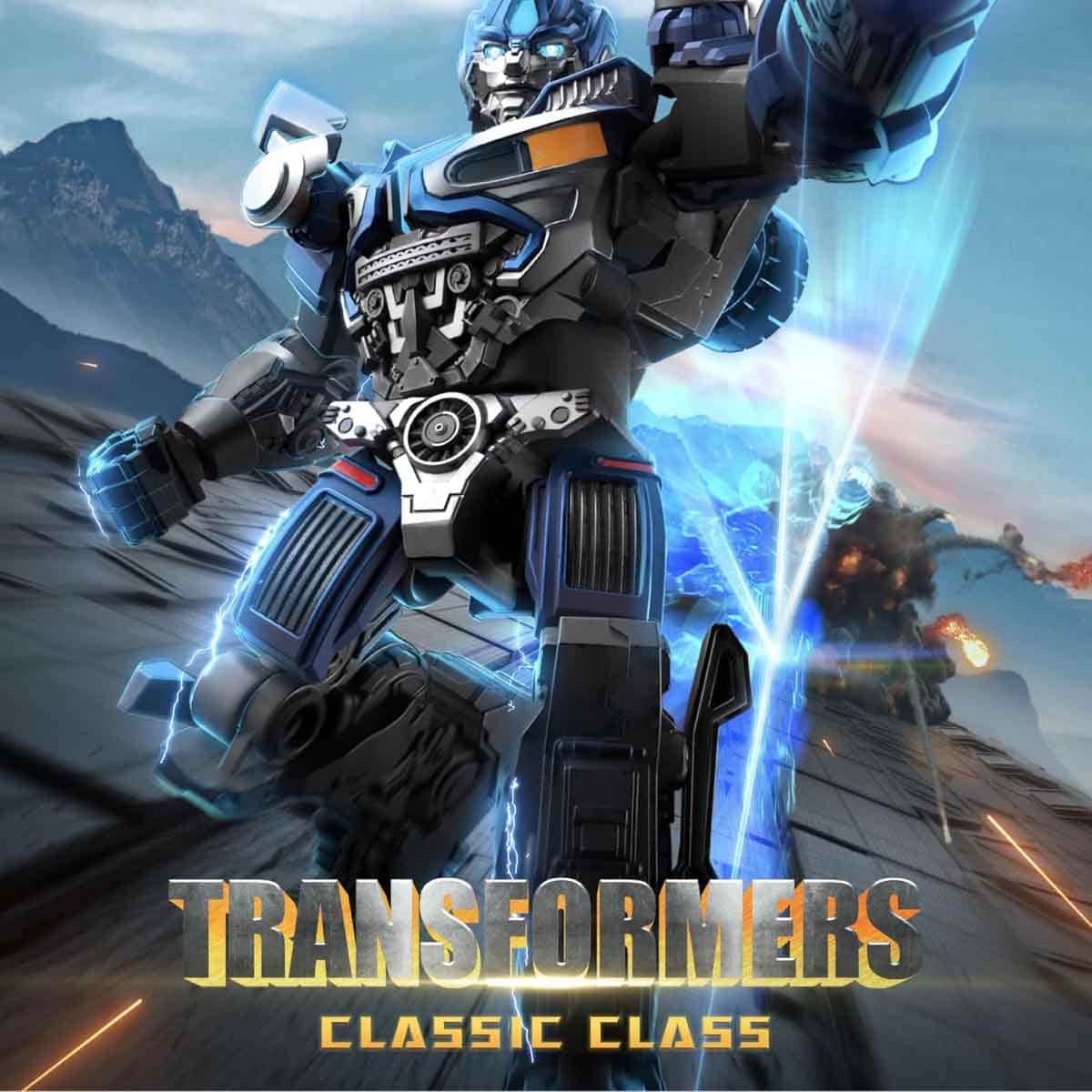 Blokees Transformers 4" 71151 Classic Class 06 Mirage Action Figure Model Kit Unisex, 13+ Years