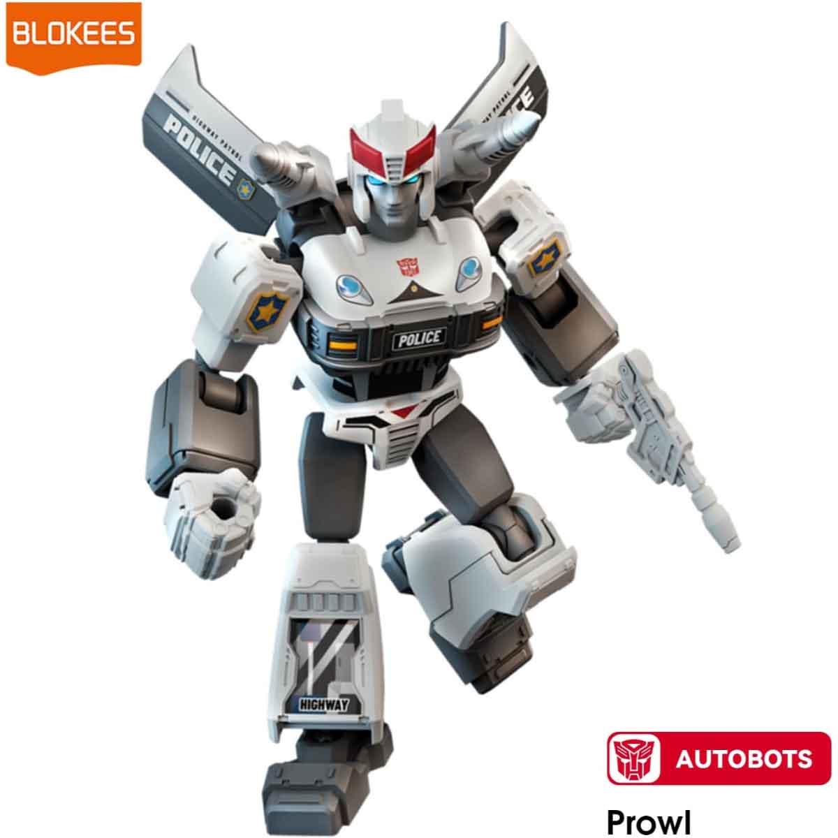 Blokees Transformers 71100 Galaxy Version 01 Roll Out Assorted Action Figure Model Kit Unisex, 13+ Years