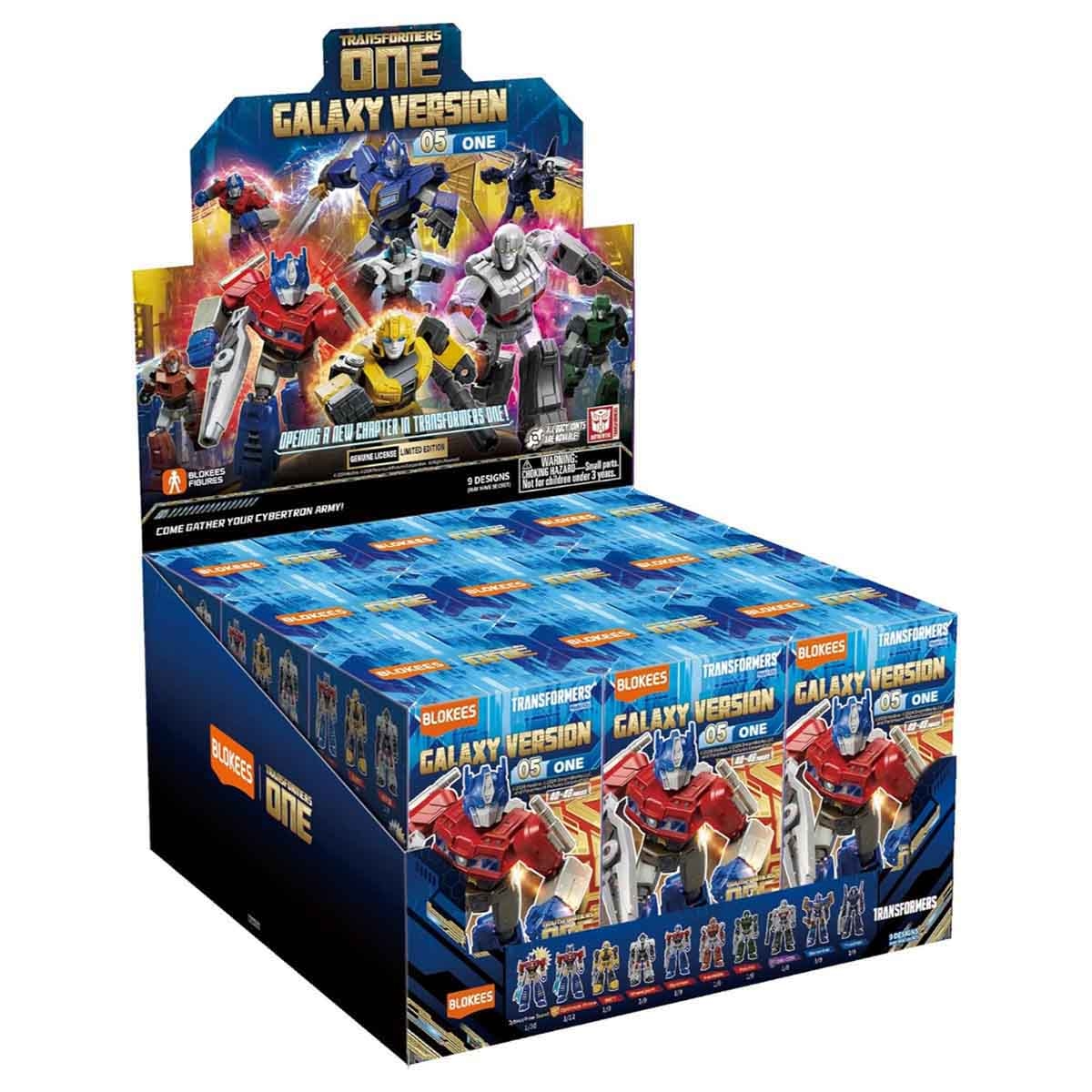 Blokees Transformers 71105 Galaxy Version 05 ONE Assorted Action Figure Model Kit Unisex, 13+ Years