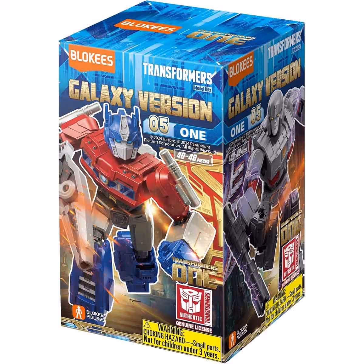 Blokees Transformers 71105 Galaxy Version 05 ONE Assorted Action Figure Model Kit Unisex, 13+ Years