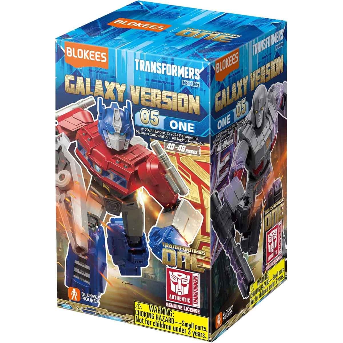 Blokees Transformers 71105 Galaxy Version 05 ONE Assorted Action Figure Model Kit Unisex, 13+ Years