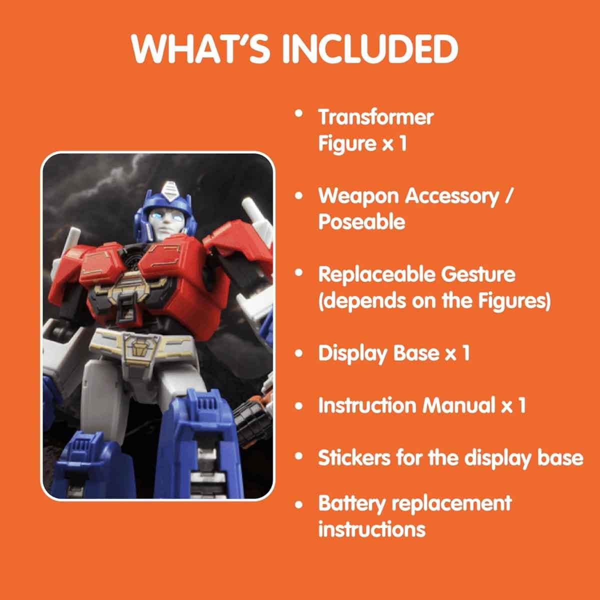 Blokees Transformers 71122 Shining Version 02 Shining 1985 Assorted Action Figure Model Kit Unisex, 13+ Years