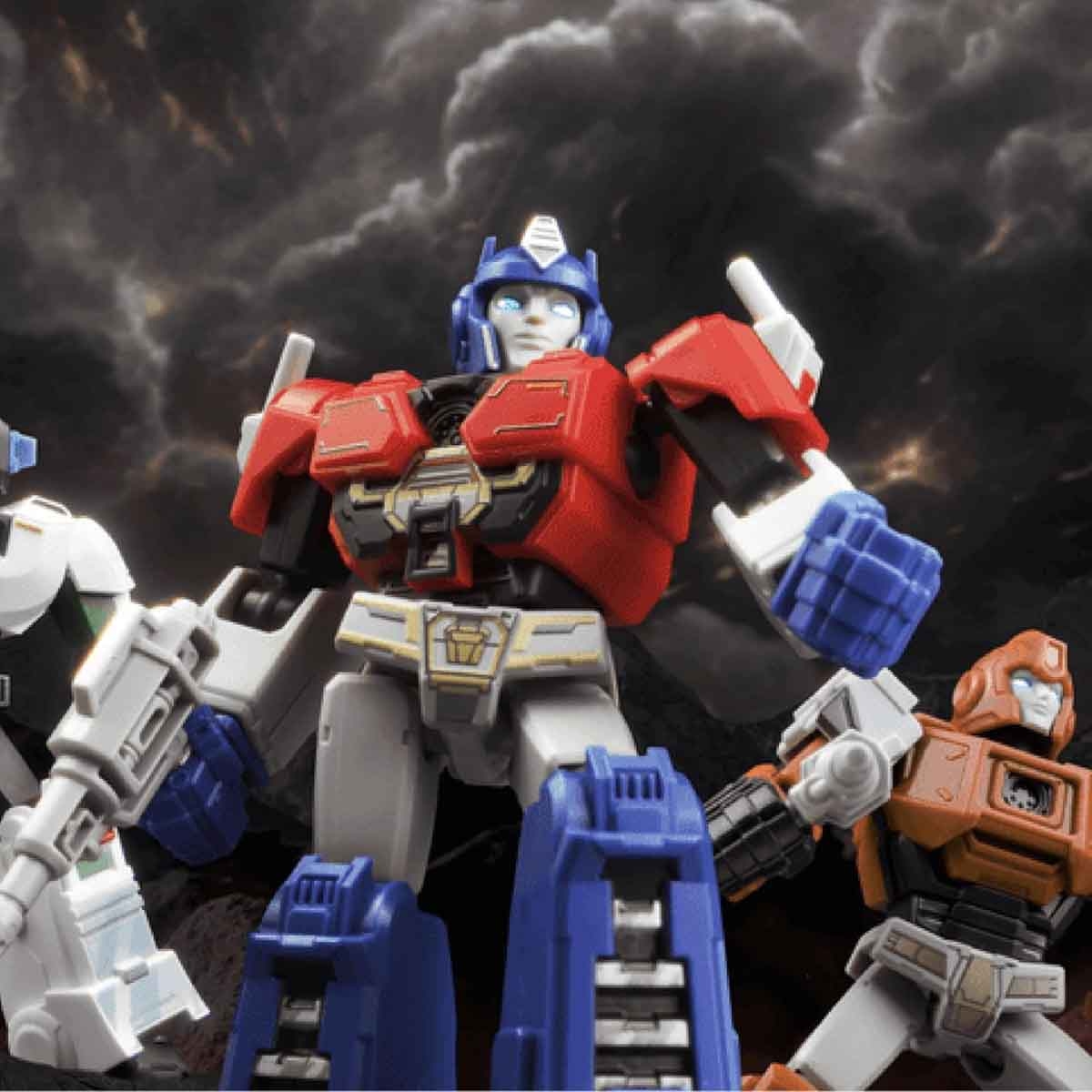 Blokees Transformers 71122 Shining Version 02 Shining 1985 Assorted Action Figure Model Kit Unisex, 13+ Years