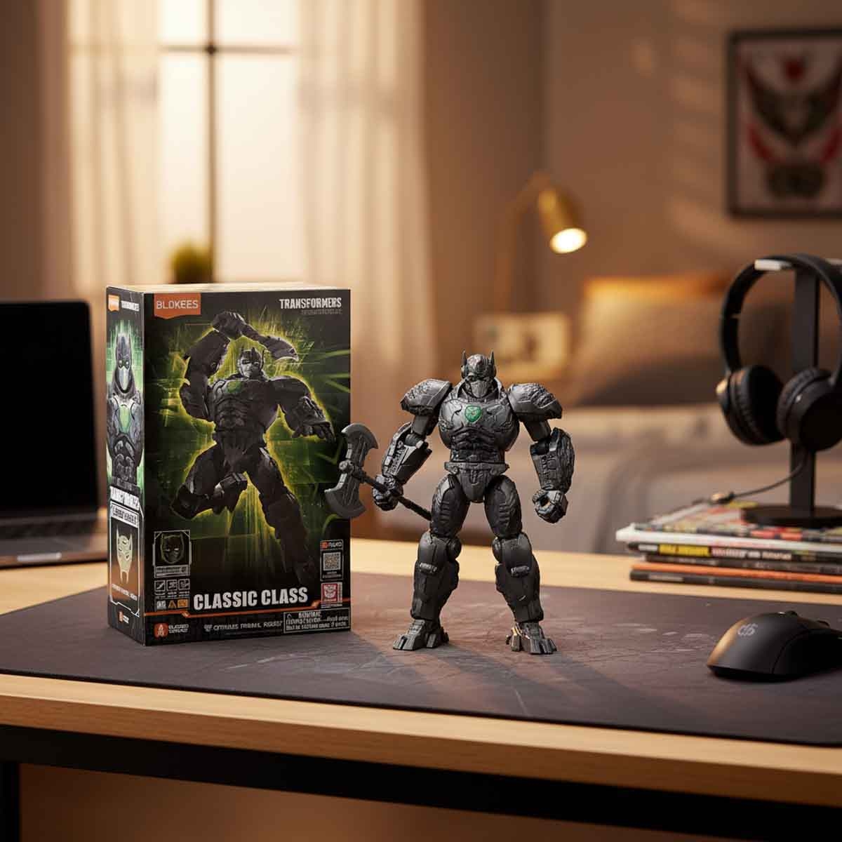 بلوكيس ترانسفورمرز 71145 كلاسيك كلاس 05 أوبتيموس برايمال روبوت مجسم أكشن قابل للتجميع – للجنسين، 13+ سنة