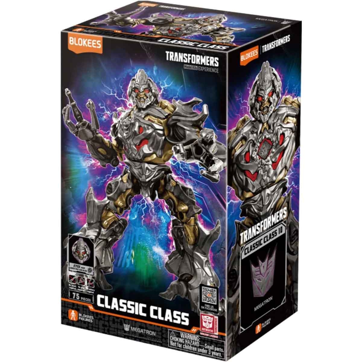 Blokees Transformers 71158 Classic Class 10 Megatron Action Figure Model Kit Unisex, 13+ Years