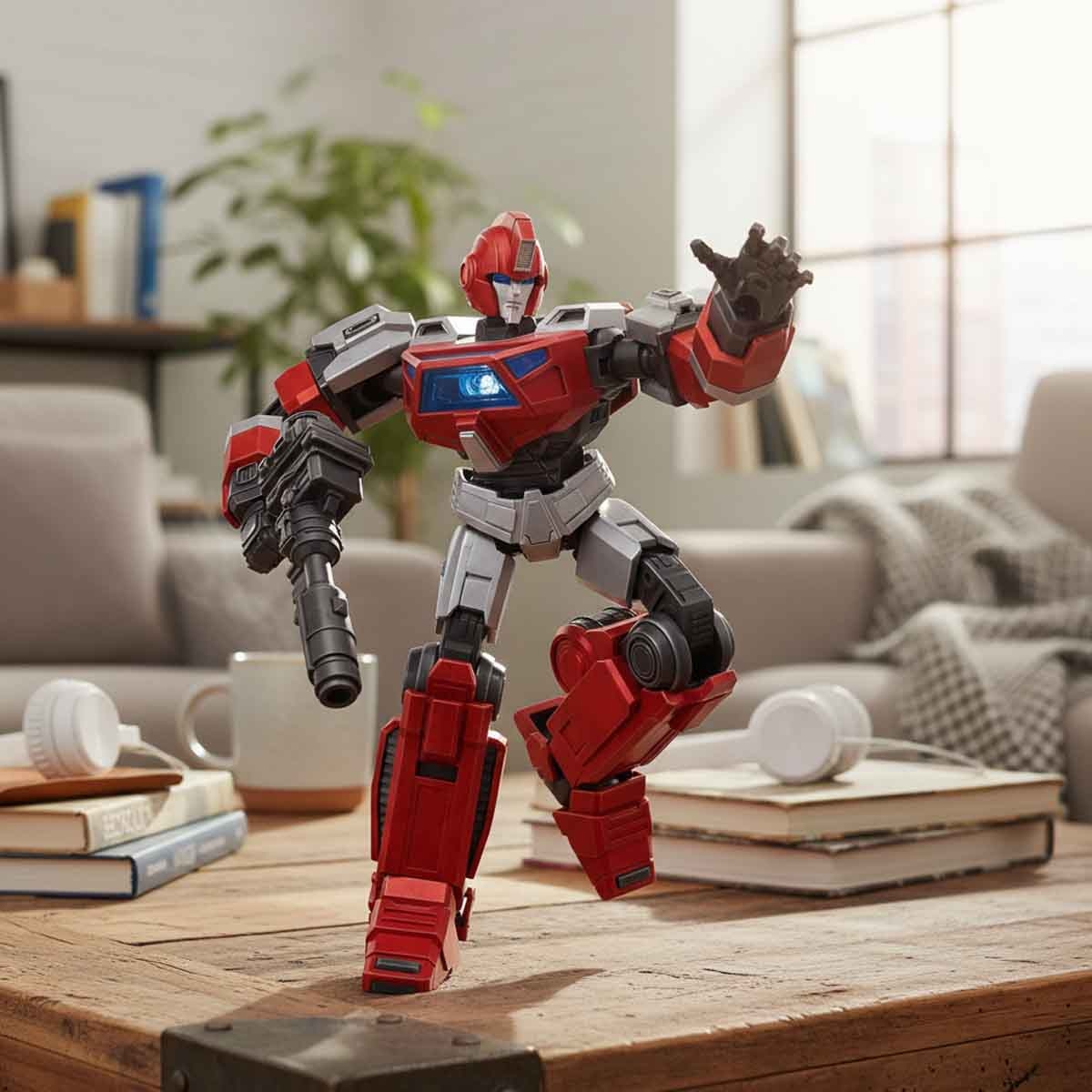 Blokees Transformers 71185 Classic Class 19 Ironhioe Action Figure Model Kit Unisex, 13+ Years