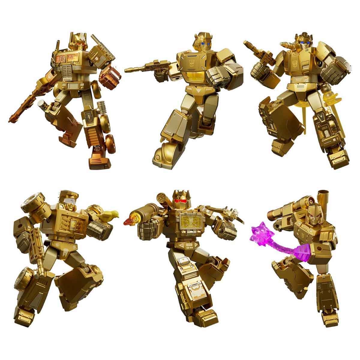 Blokees Transformers 71192 XV02 Golden Lagoon Guardian Action Figure Limited Model Kit Unisex, 13+ Years