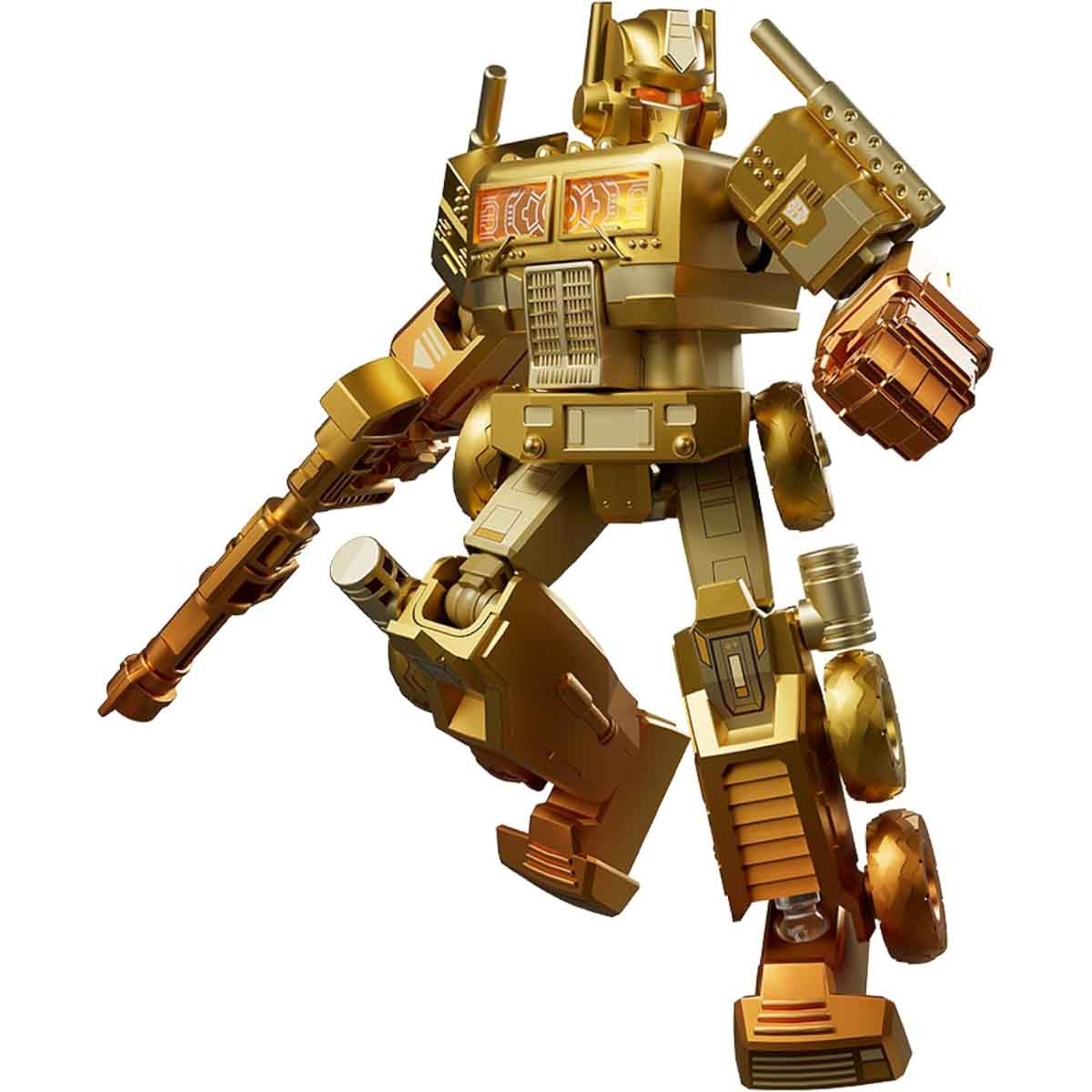 Blokees Transformers 71192 XV02 Golden Lagoon Guardian Action Figure Limited Model Kit Unisex, 13+ Years