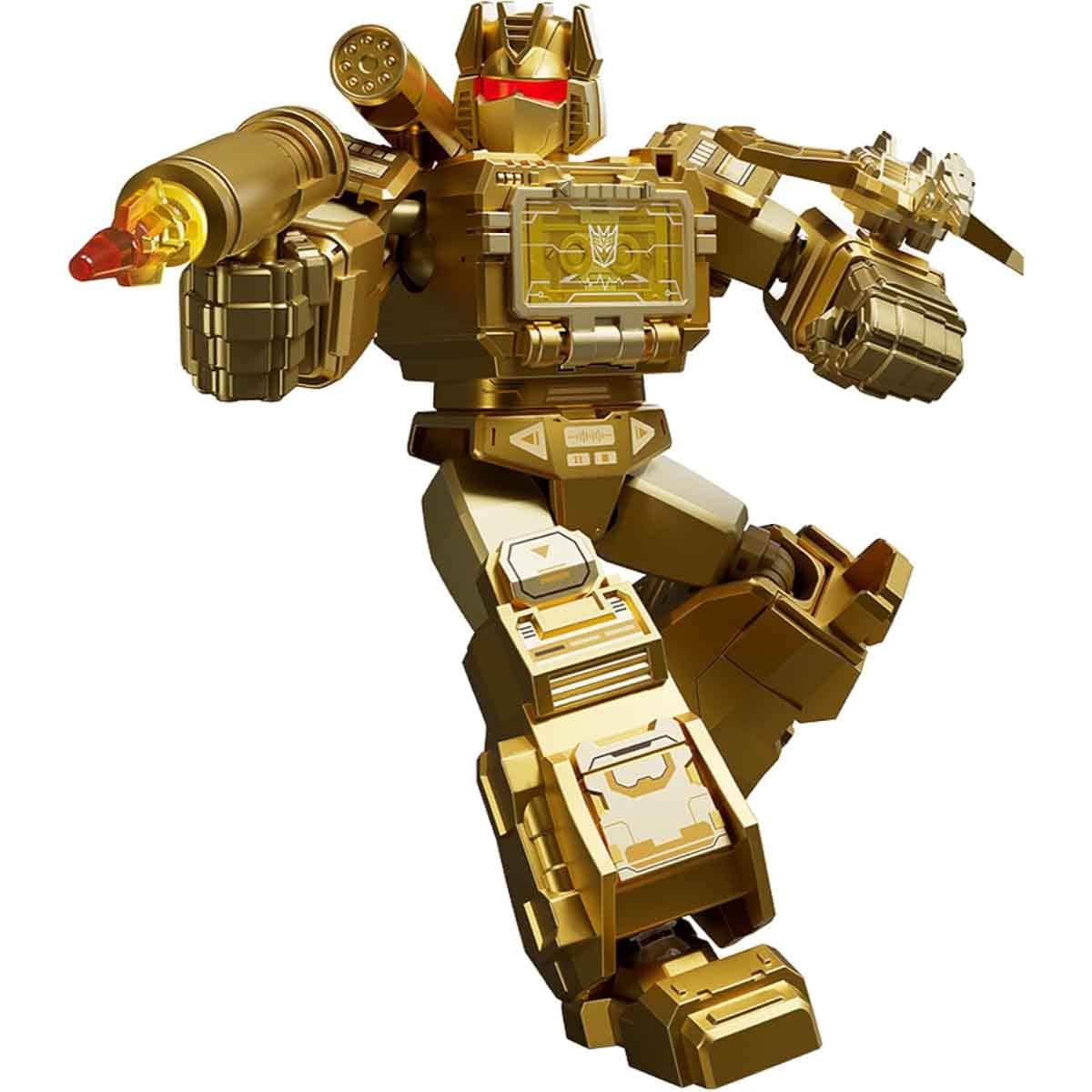Blokees Transformers 71192 XV02 Golden Lagoon Guardian Action Figure Limited Model Kit Unisex, 13+ Years