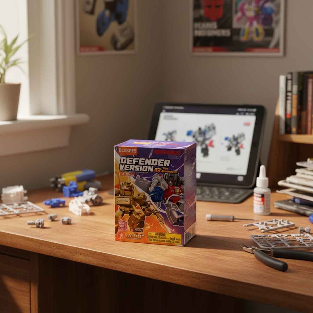 بلوكيس ترانسفورمرز 71302 DV02 ذا أوفر ثرو مجموعة مجسمات أكشن قابلة للتجميع – للجنسين، 13+ سنة