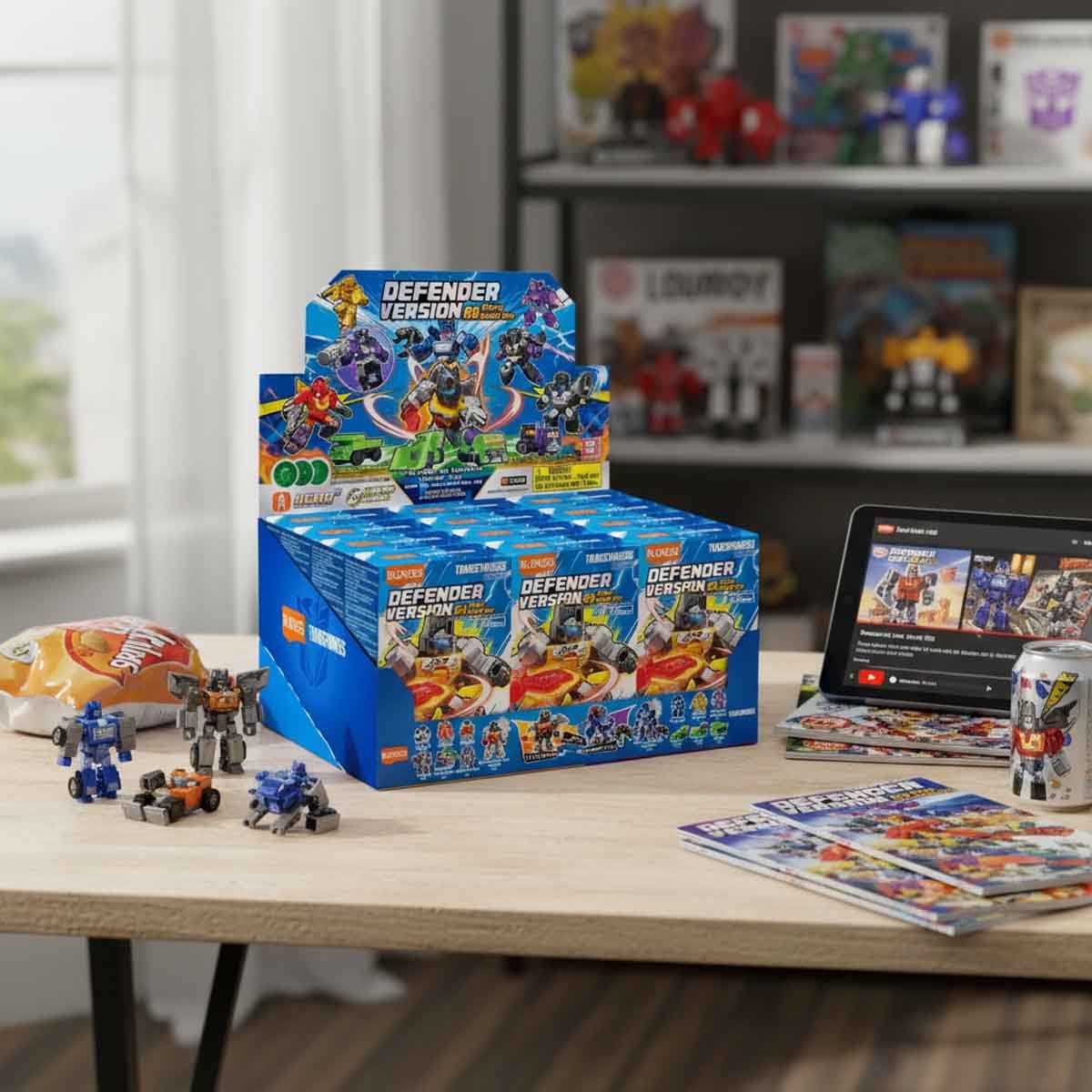 Blokees Transformers 71304 DV03 Heavy Metal War Assorted Action Figure Model Kit Unisex, 13+ Years