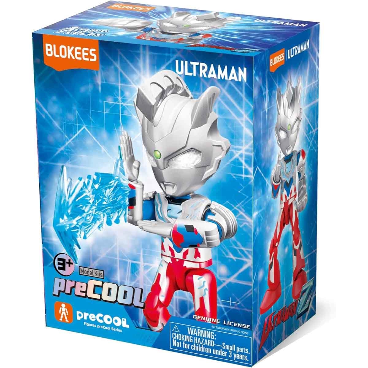 Blokees Ultraman 74827 Precool 03 Z Alpha Armor Action Figure Model Kit Unisex, 3-4 Years