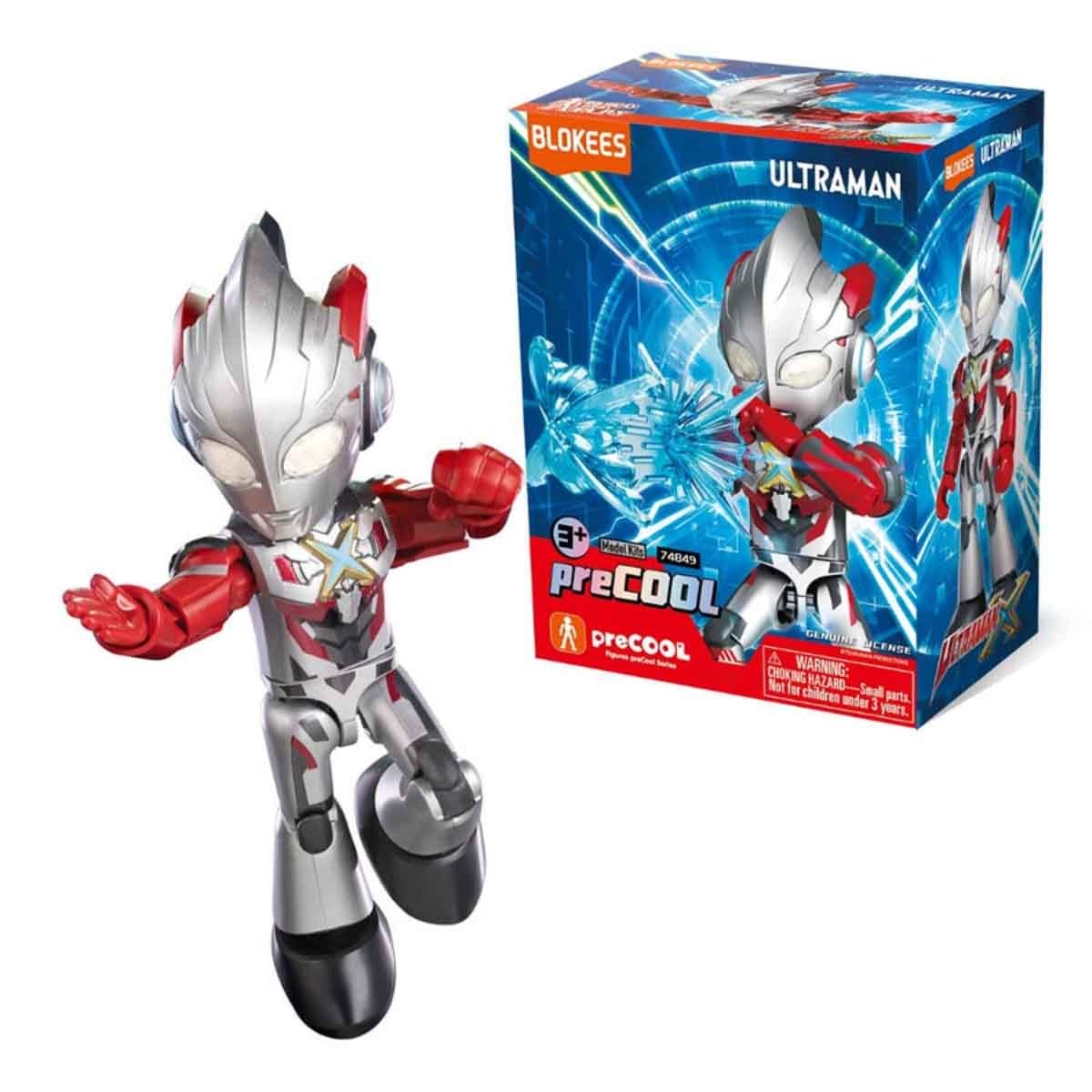 بلوكيس ألترا مان 74849 بريكول 08 X مجسم أكشن قابل للتجميع – للجنسين، 3–4 سنوات