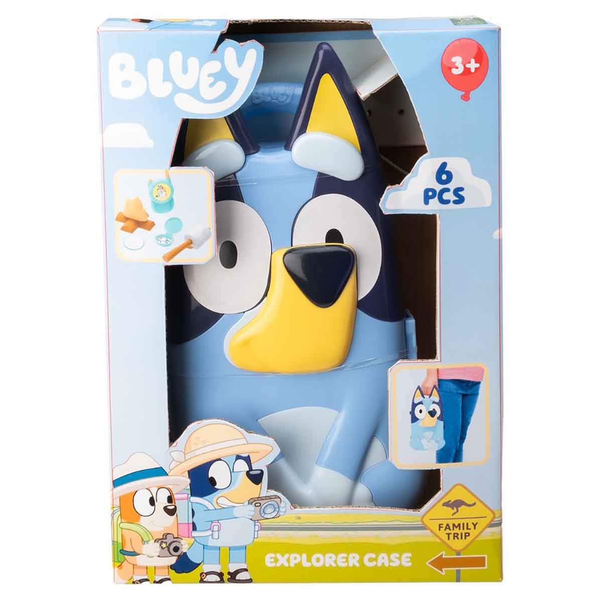 Bluey Character Case Explorer Set Unisex, 3-4 Years