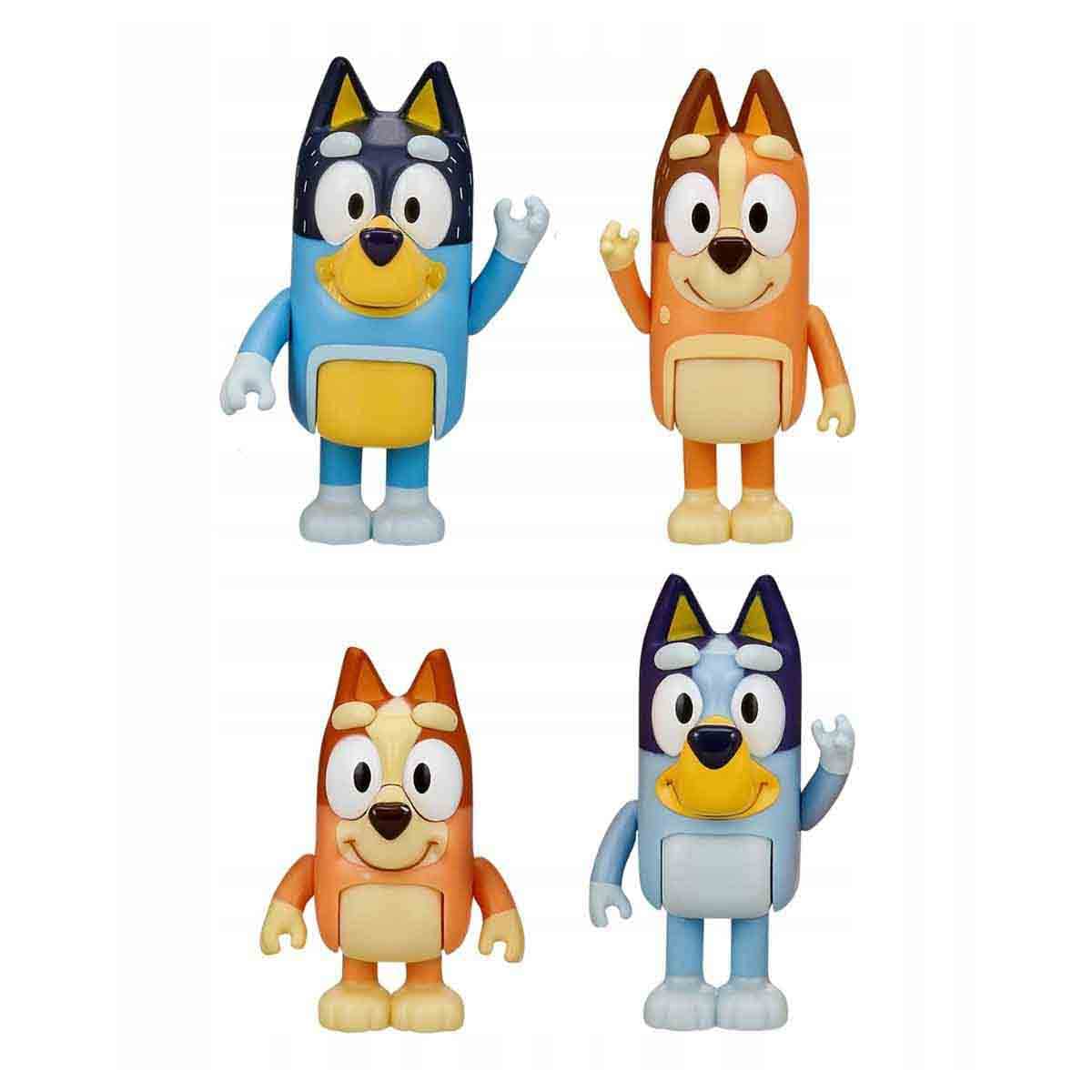 Bluey Family Animal Figure Set Unisex, 3-4 Years