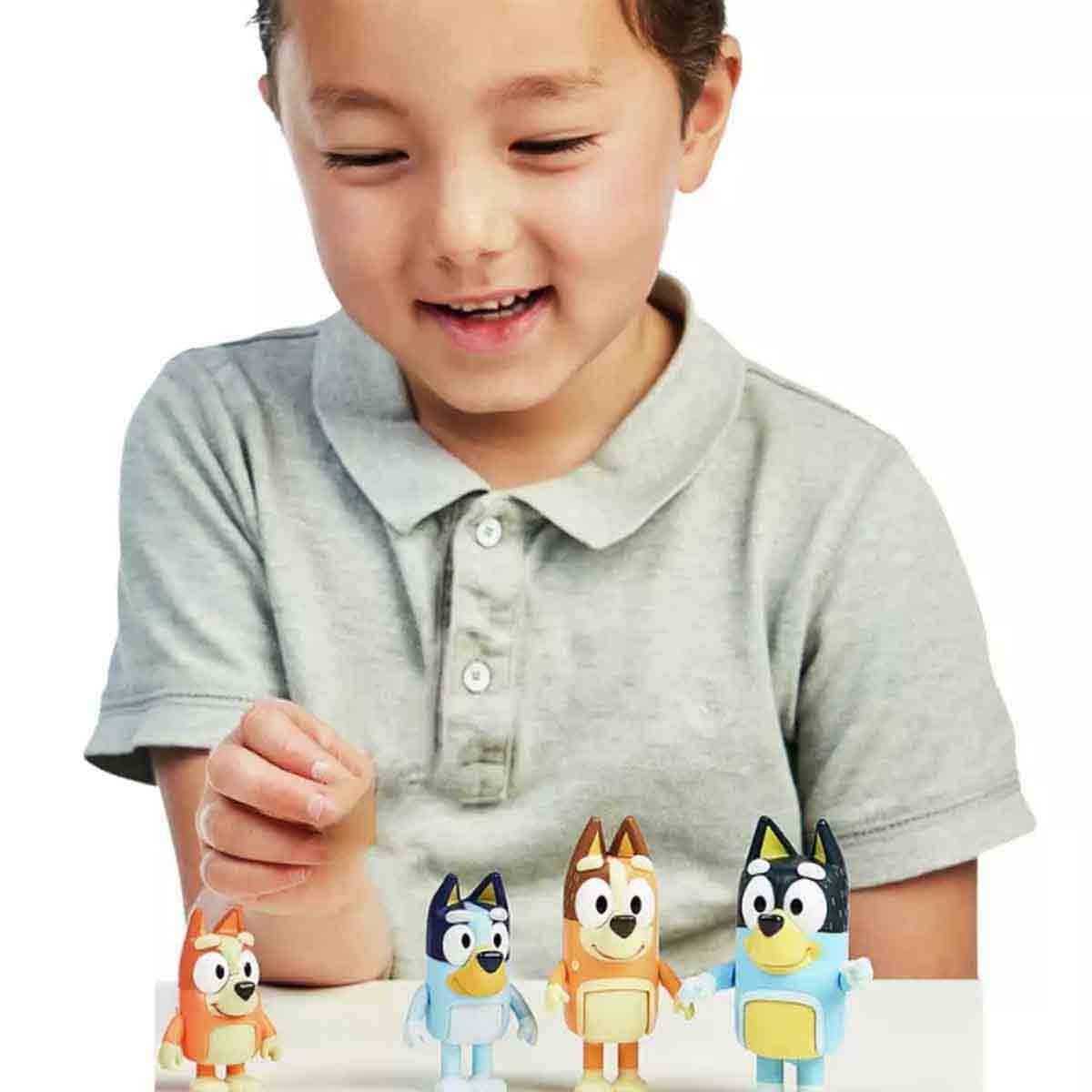 Bluey Family Animal Figure Set Unisex, 3-4 Years