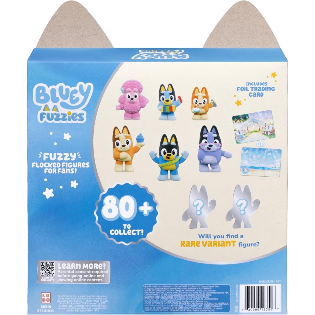 Bluey S14 Fuzzies Deluxe Figure Playset Unisex, 5-7 Years