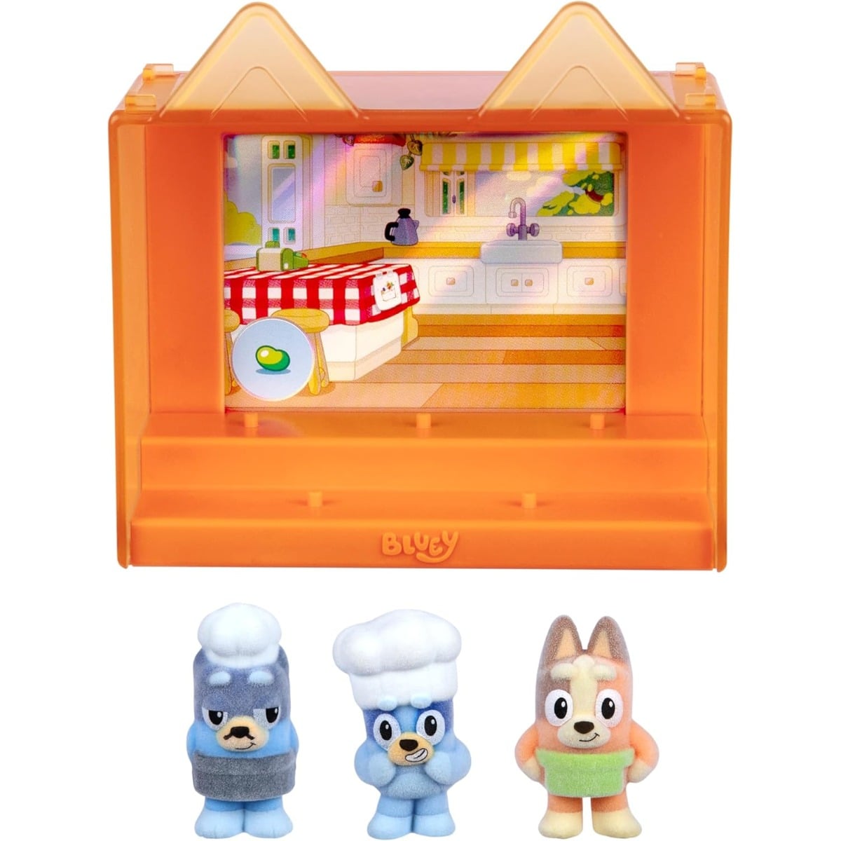 Bluey S14 W1 Fuzzies Pavlova Episode Playset Unisex, 5-7 Years